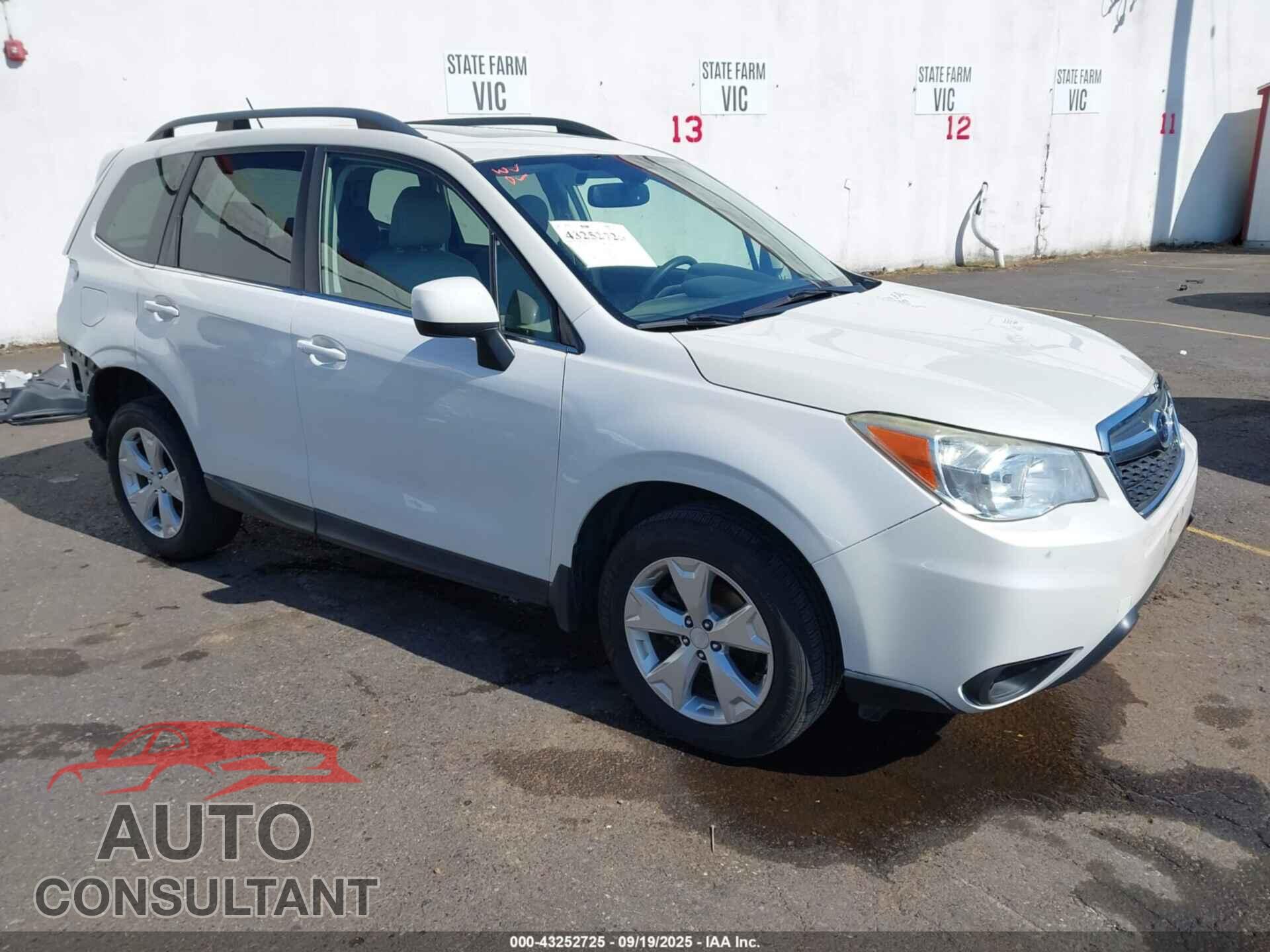 SUBARU FORESTER 2015 - JF2SJARC4FH556395