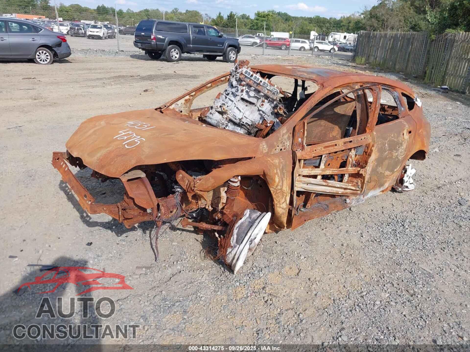 FORD FOCUS ST 2013 - 1FADP3L95DL240194