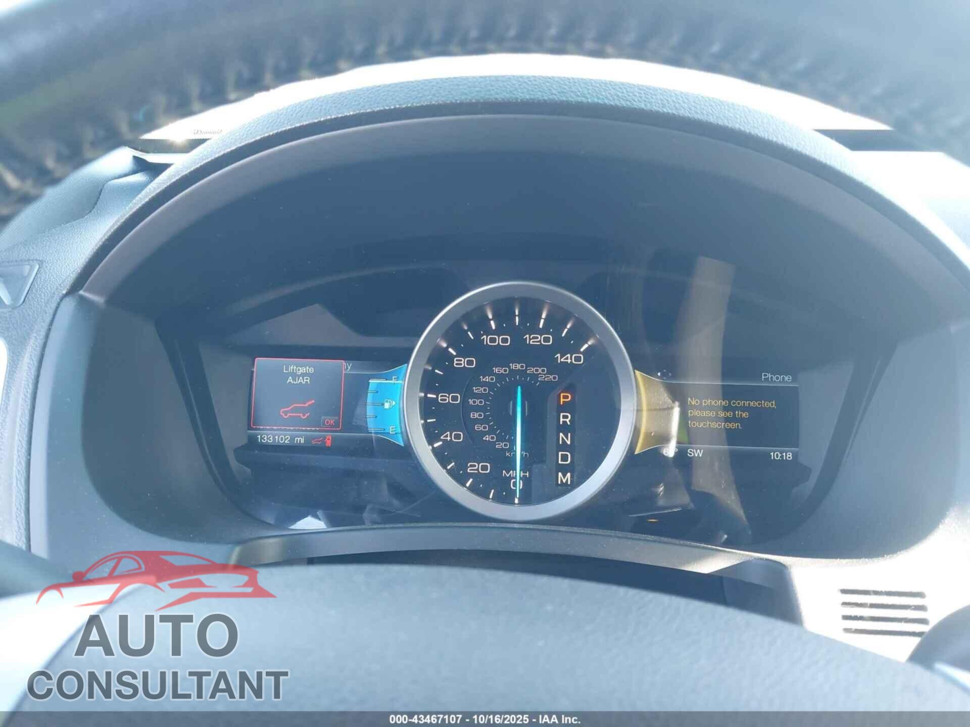 FORD EXPLORER 2015 - 1FM5K7D83FGB64492