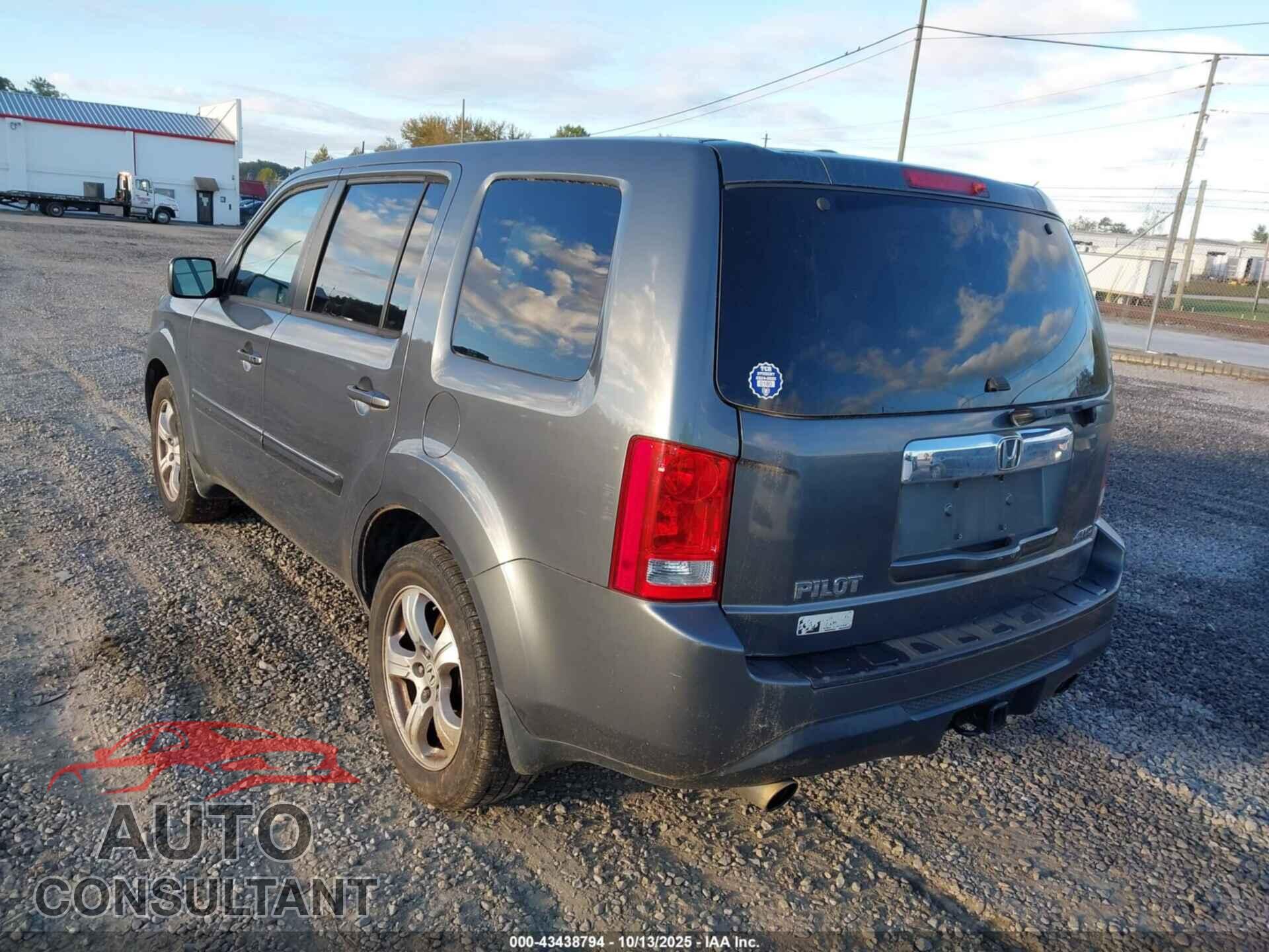 HONDA PILOT 2012 - 5FNYF4H54CB026969