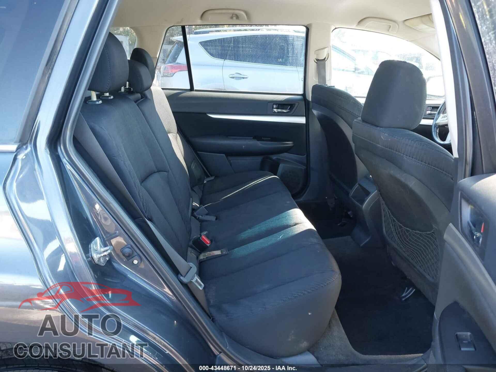 SUBARU OUTBACK 2011 - 4S4BRBCC1B3372864