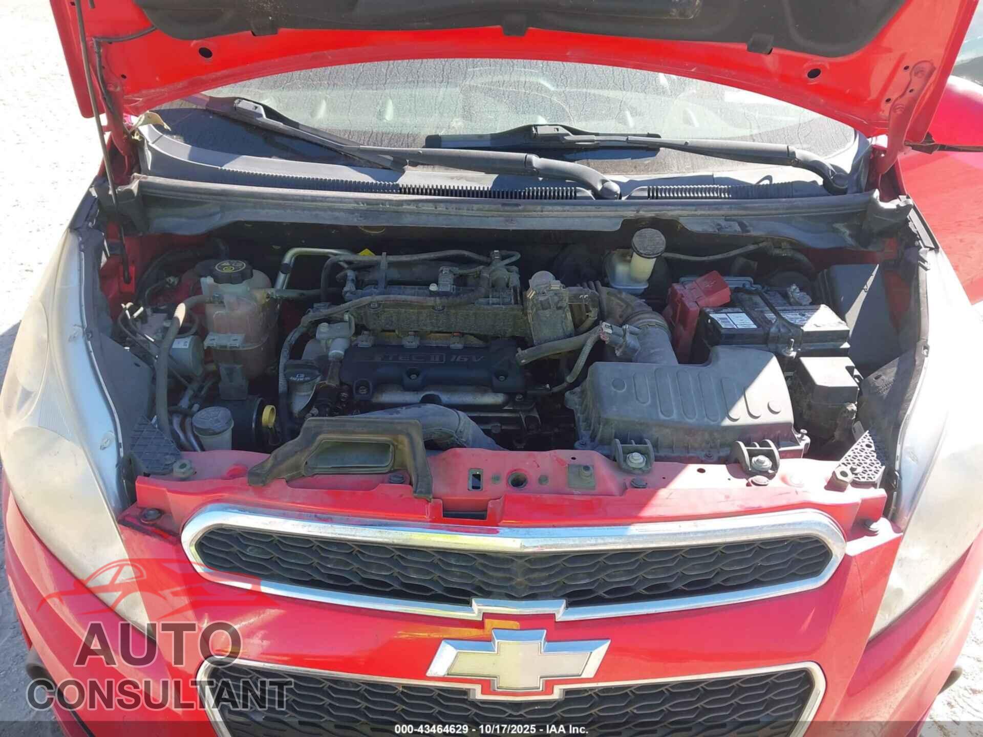 CHEVROLET SPARK 2013 - KL8CD6S99DC618320