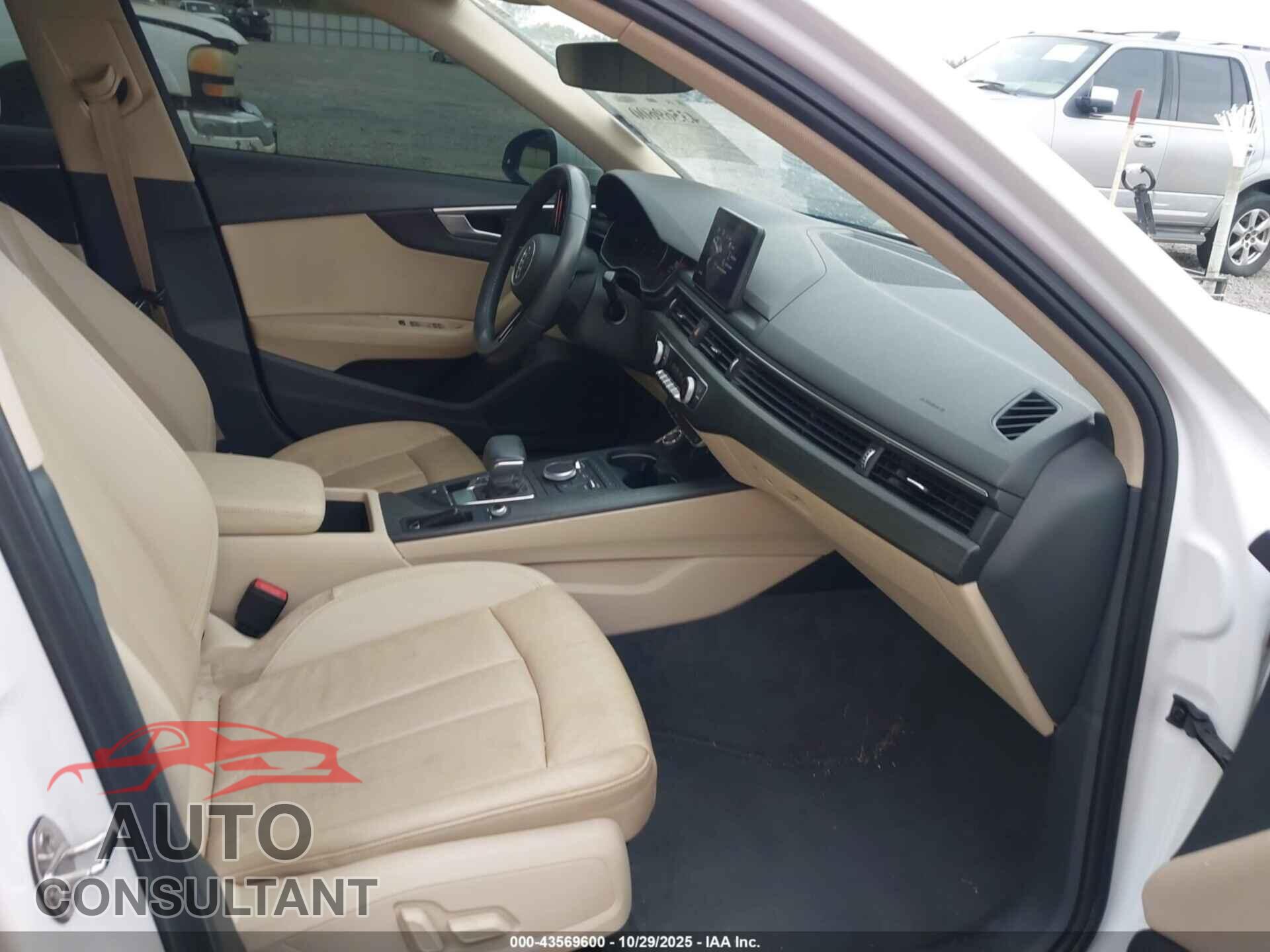 AUDI A4 2019 - WAUGMAF4XKN006247