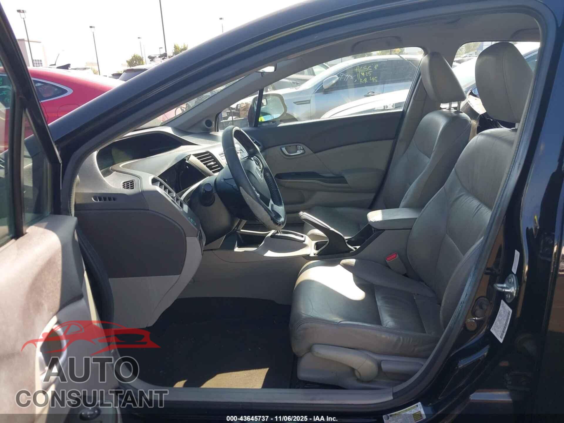 HONDA CIVIC 2012 - 2HGFB2F93CH555676