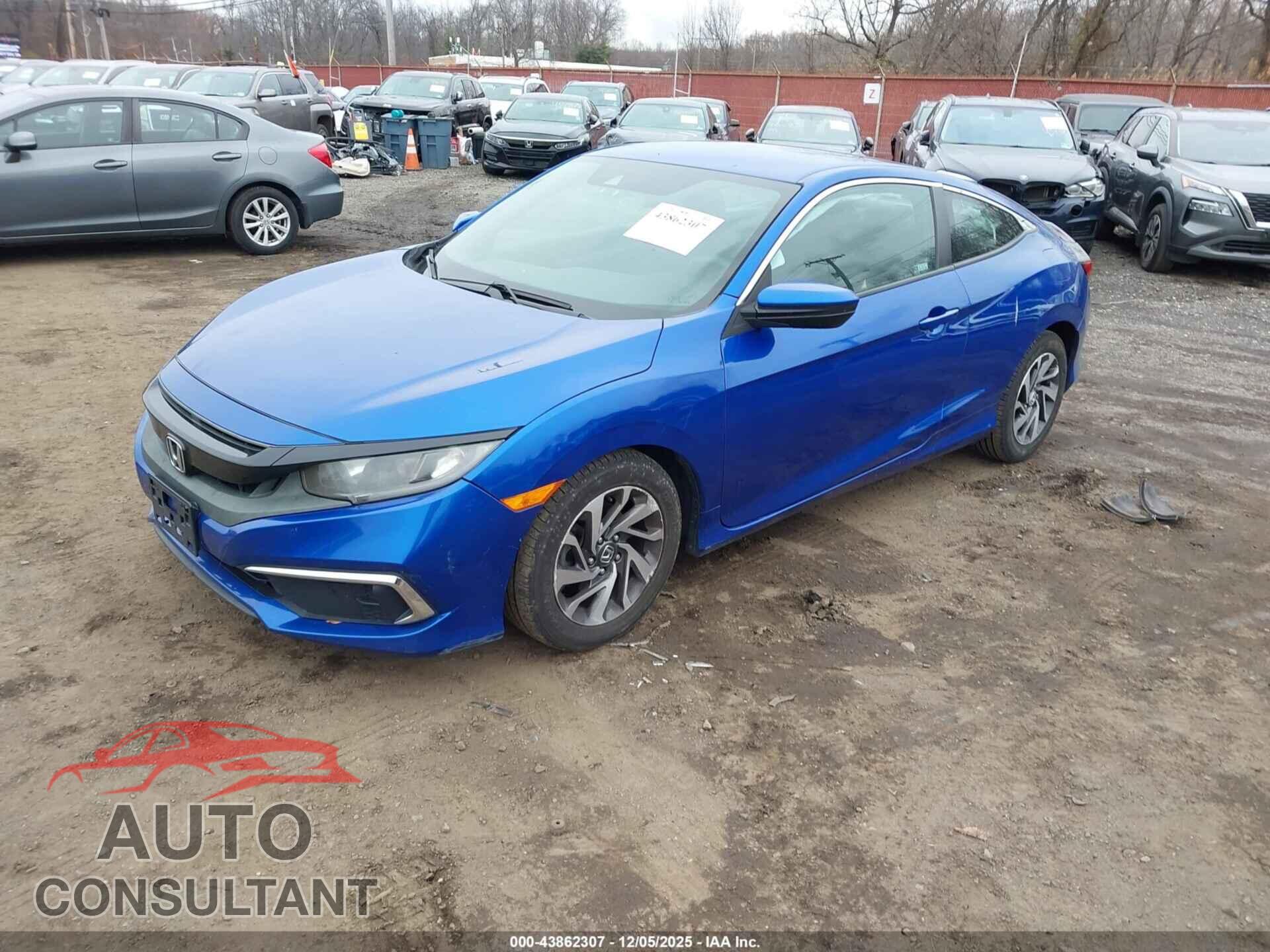 HONDA CIVIC 2019 - 2HGFC4B68KH306230