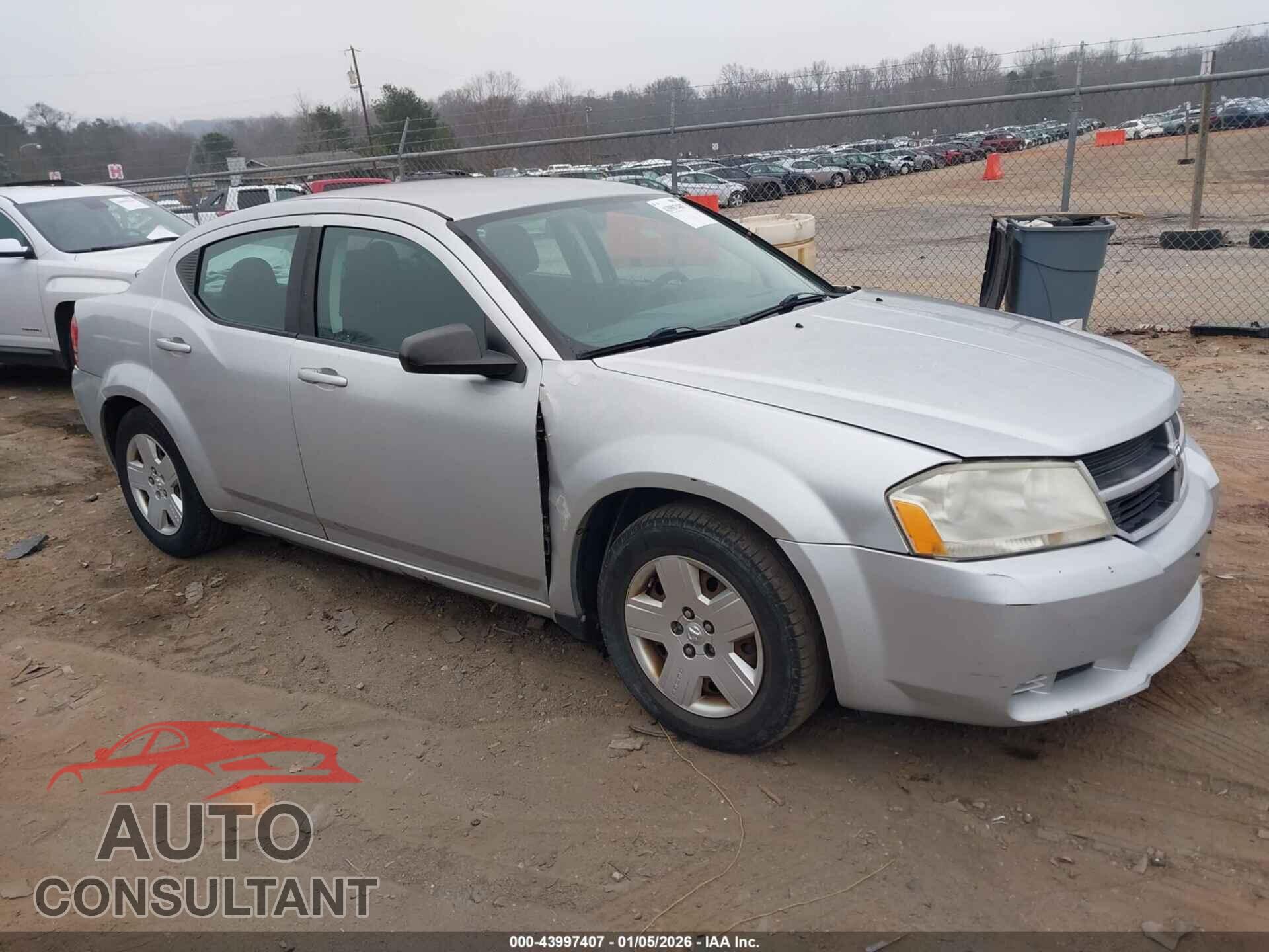 DODGE AVENGER 2010 - 1B3CC4FB9AN228895
