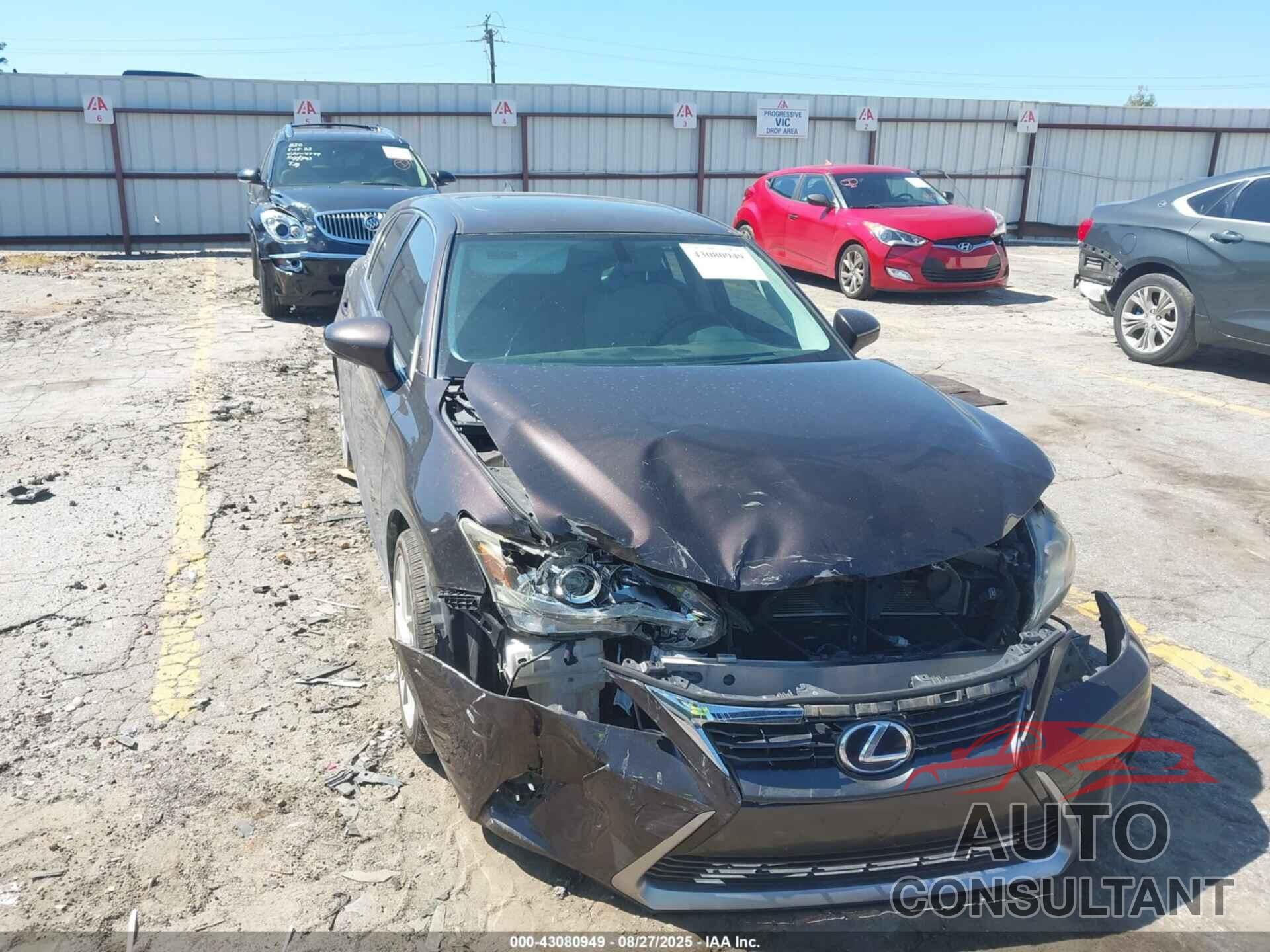LEXUS CT 200H 2015 - JTHKD5BH3F2235081