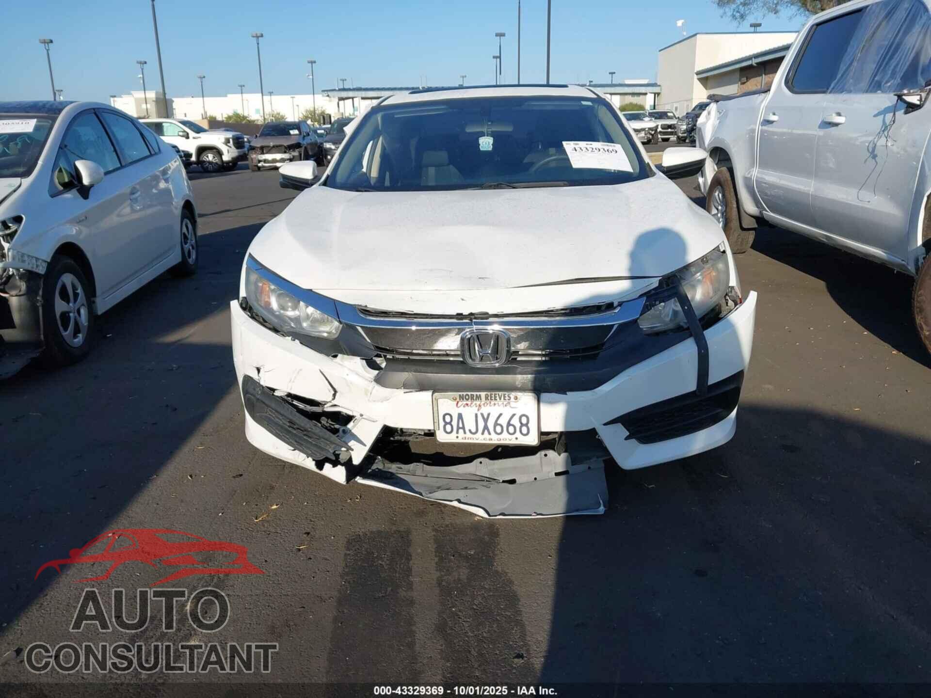 HONDA CIVIC 2017 - 2HGFC2F77HH576310