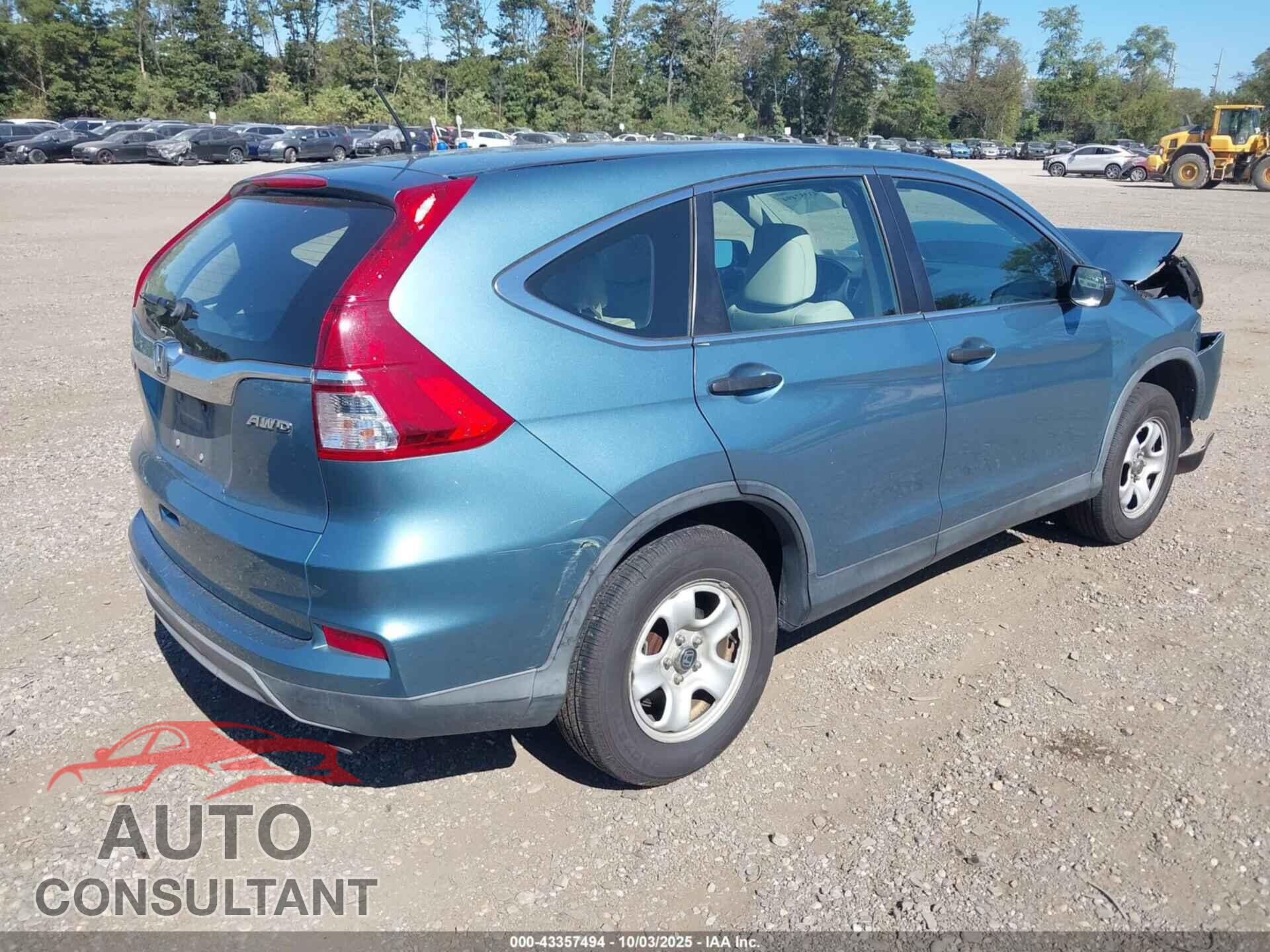 HONDA CR-V 2015 - 5J6RM4H34FL049821