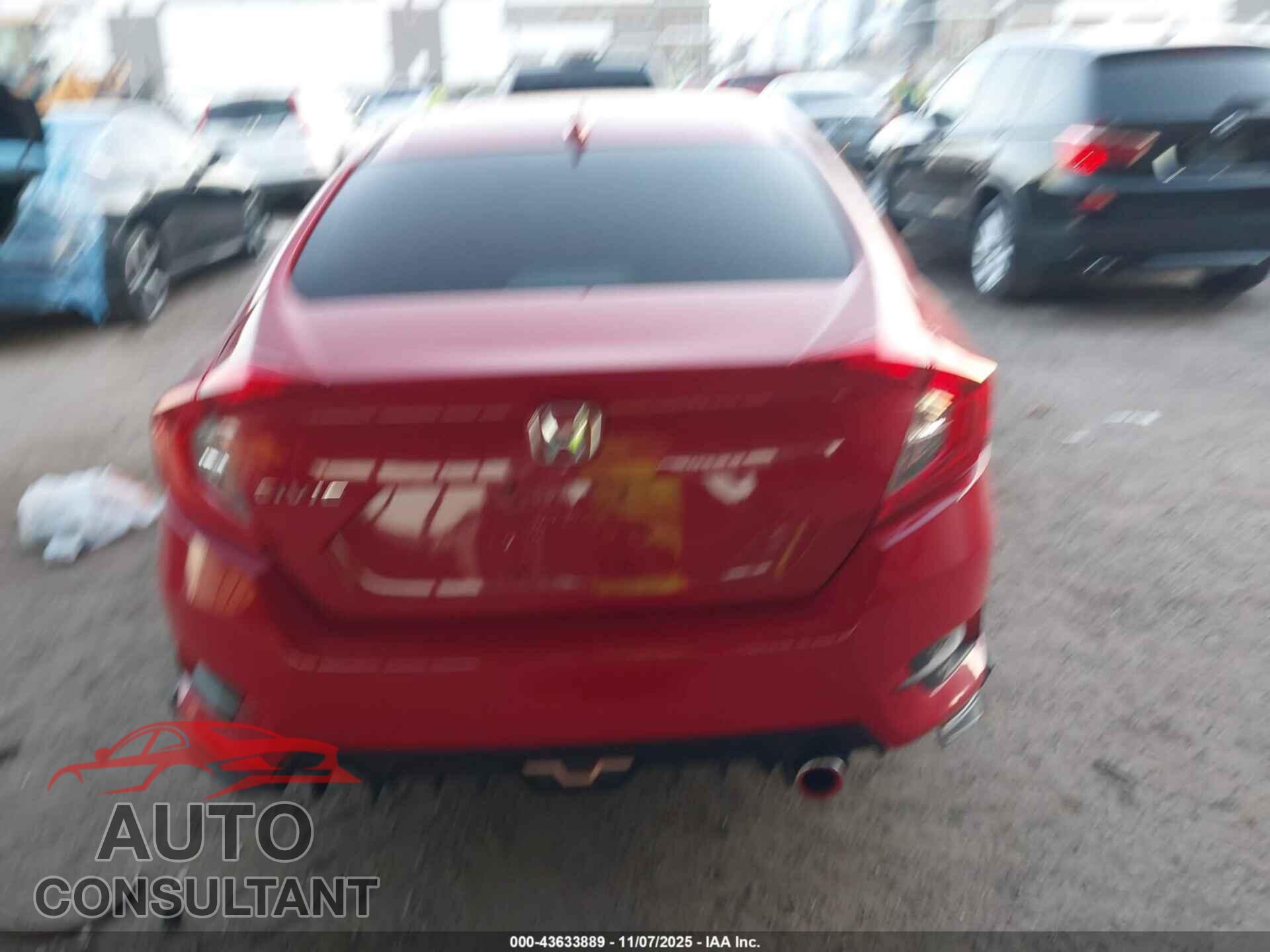HONDA CIVIC 2017 - 2HGFC2F76HH502201