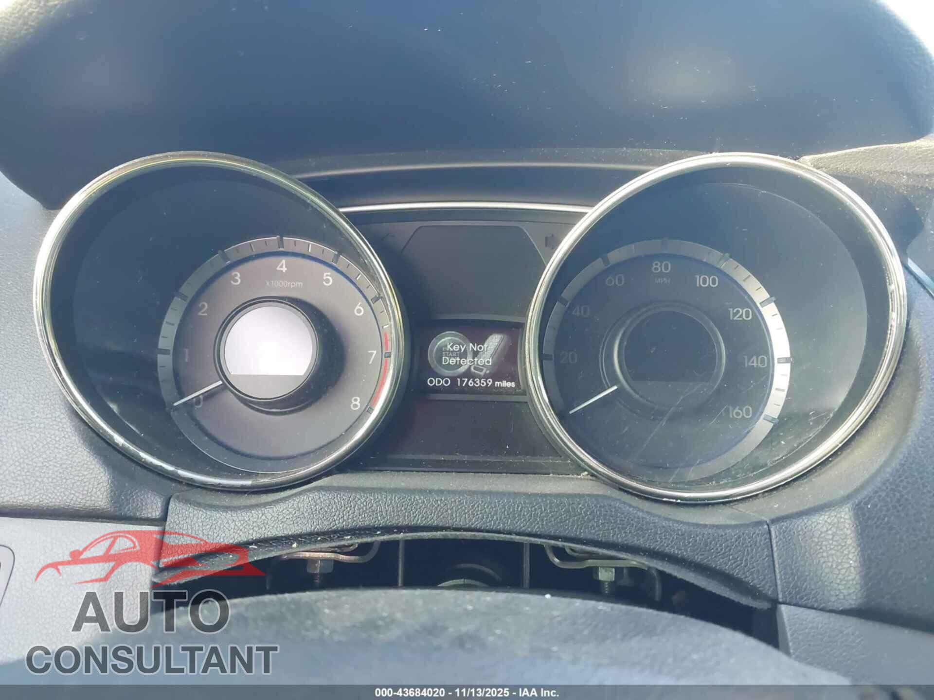 HYUNDAI SONATA 2012 - 5NPEC4AB8CH340489