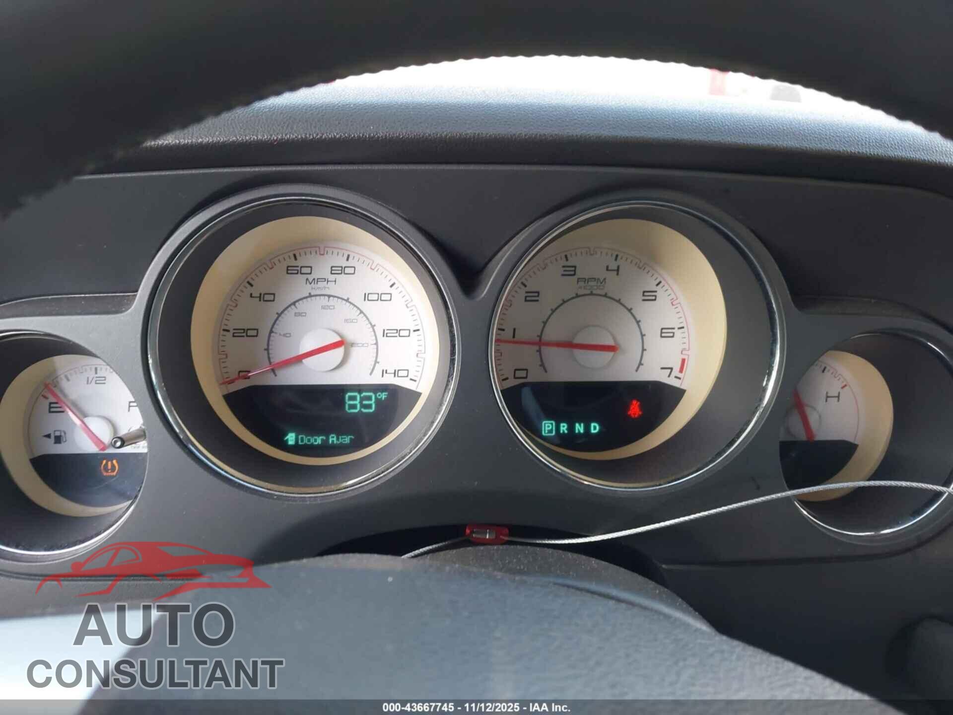DODGE CHALLENGER 2012 - 2C3CDYAG8CH239232
