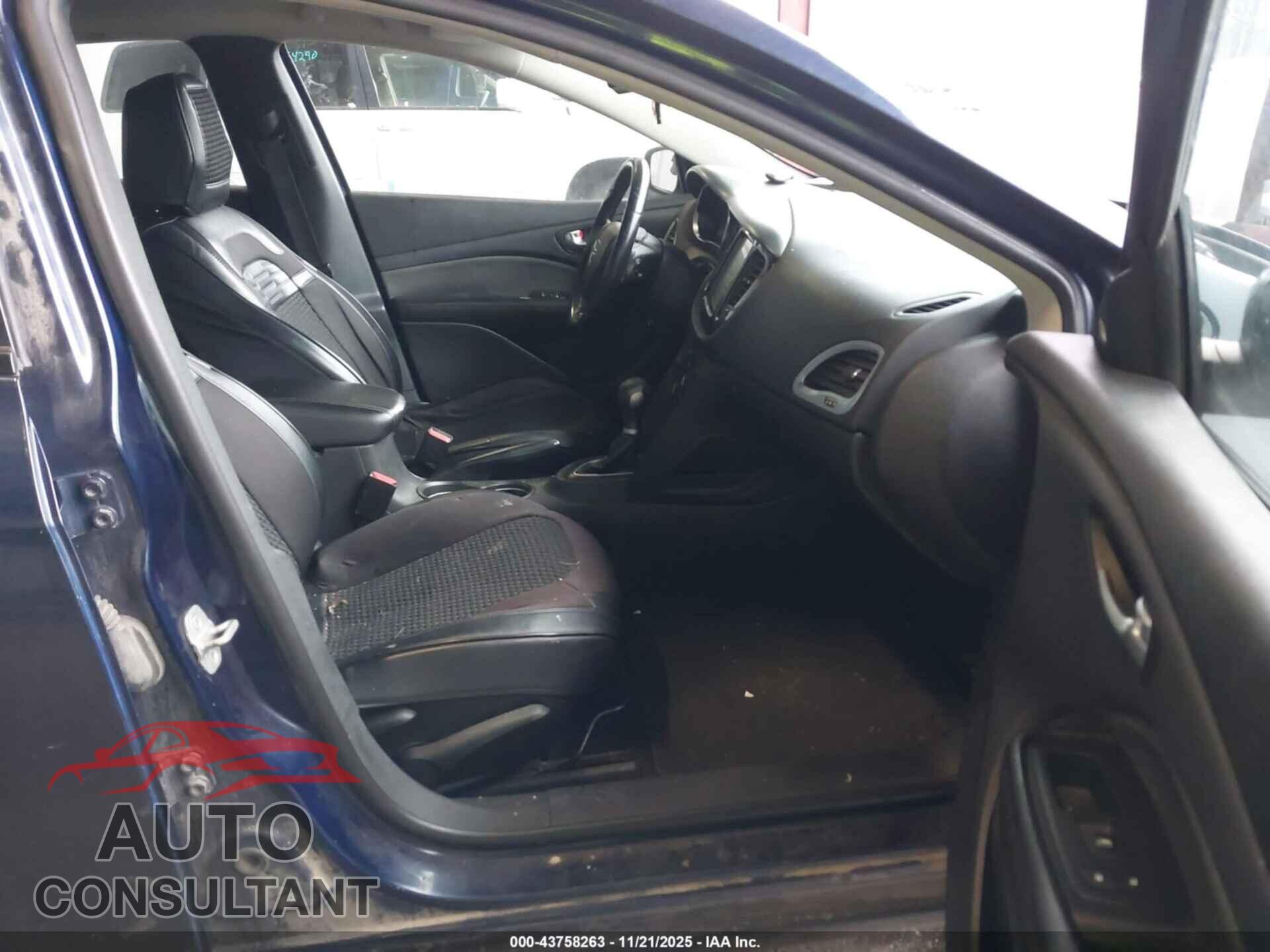 DODGE DART 2013 - 1C3CDFBA9DD304182