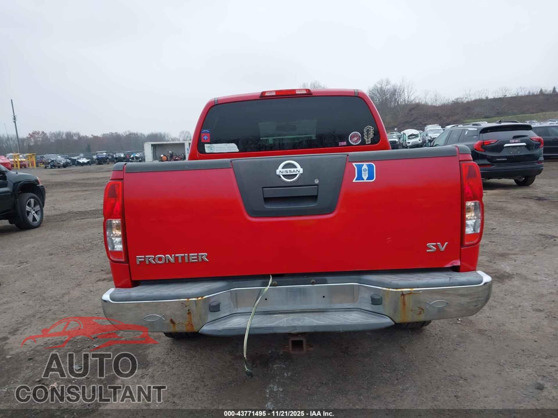 NISSAN FRONTIER 2011 - 1N6AD0ER7BC438657