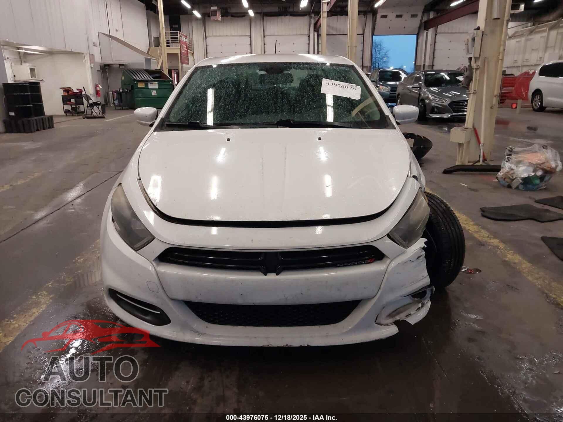 DODGE DART 2015 - 1C3CDFBB0FD351077