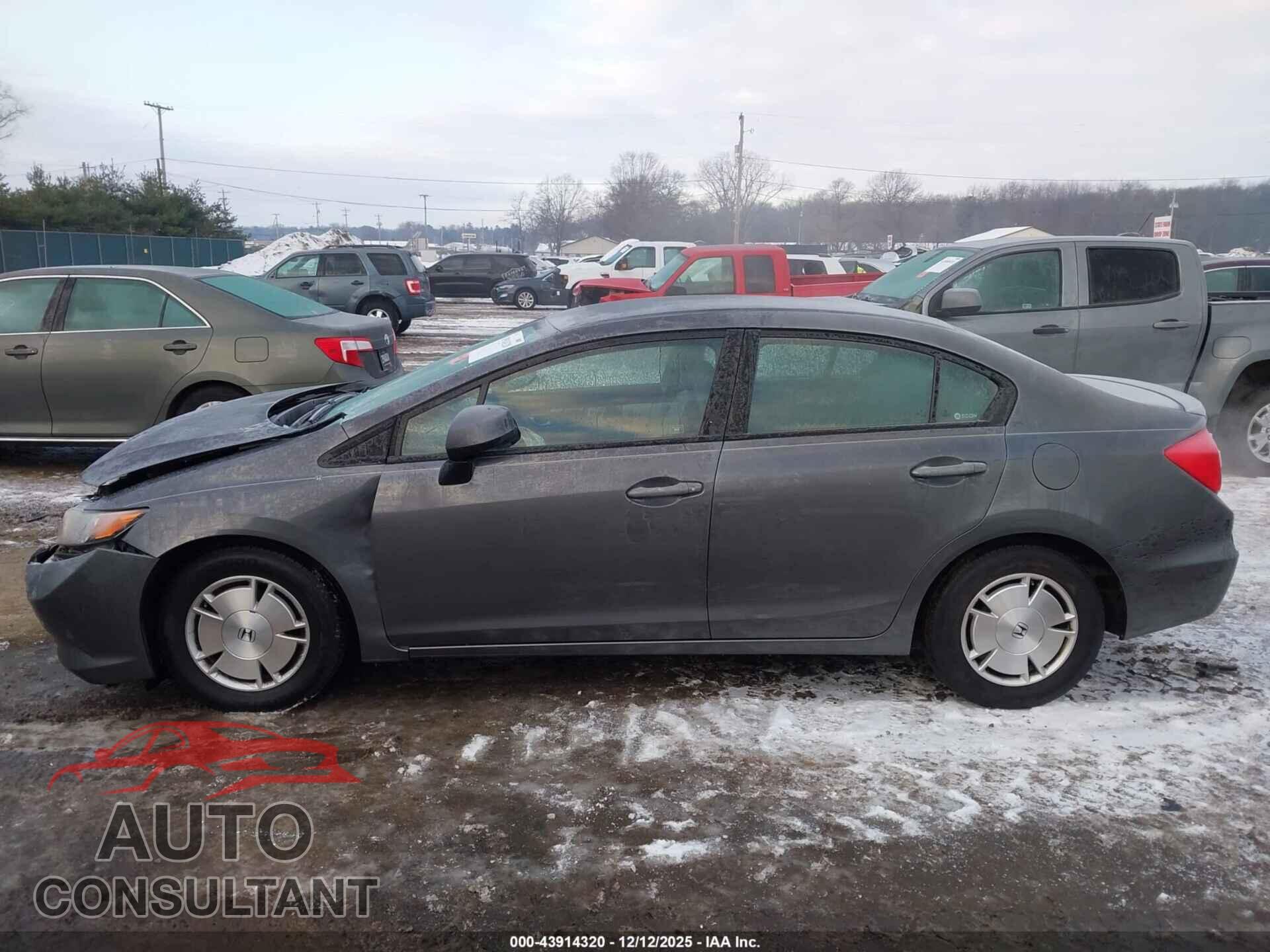 HONDA CIVIC 2012 - 2HGFB2F63CH329207