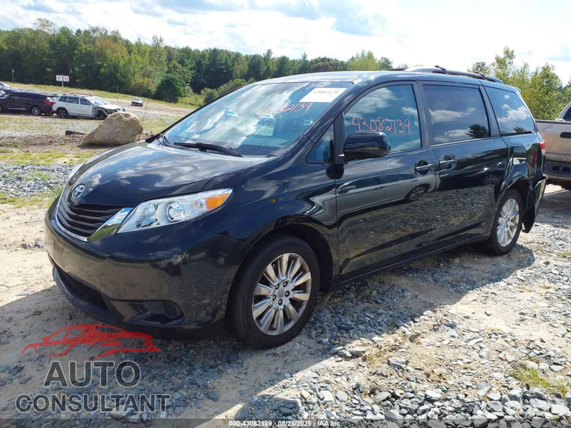 TOYOTA SIENNA 2012 - 5TDJK3DC0CS035319