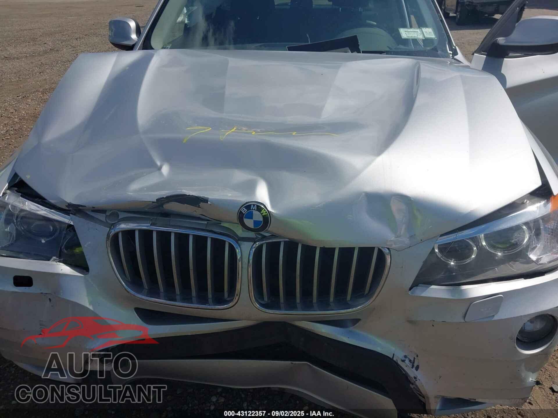 BMW X3 2013 - 5UXWX9C57D0D02359