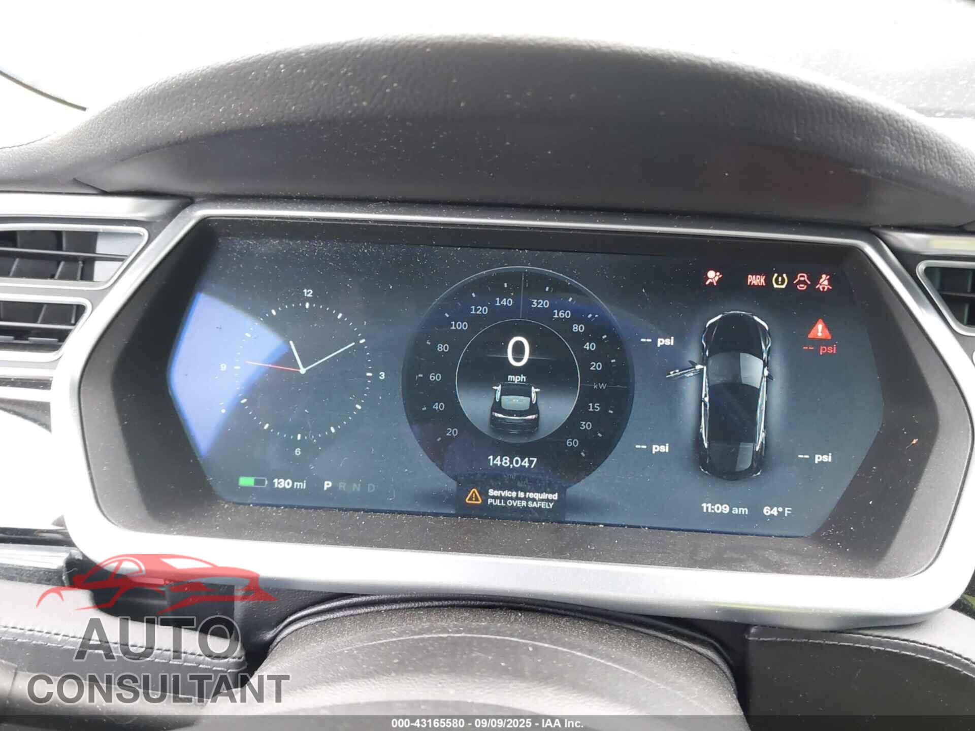 TESLA MODEL S 2013 - 5YJSA1CN6DFP19862