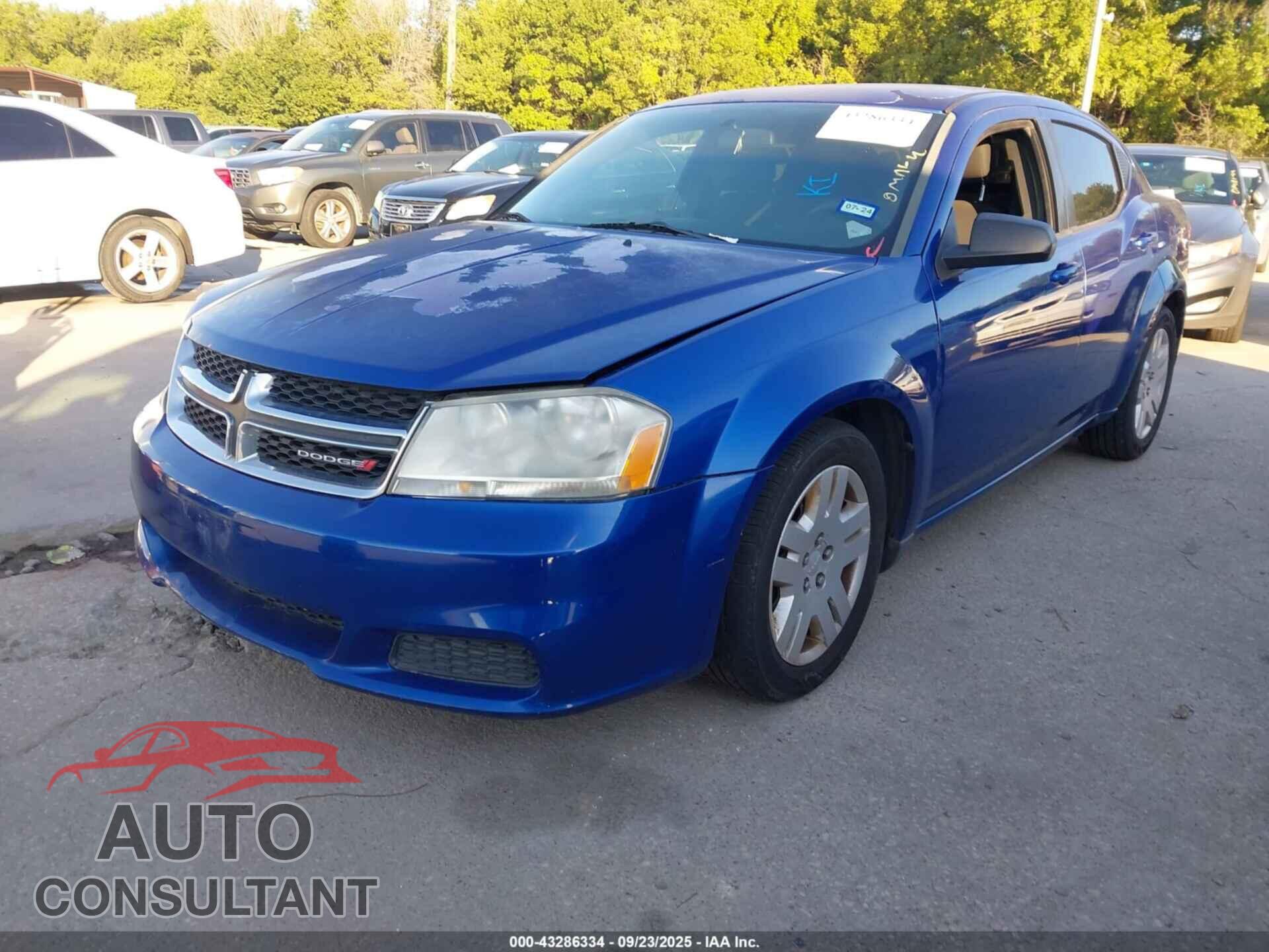 DODGE AVENGER 2014 - 1C3CDZAB2EN175547