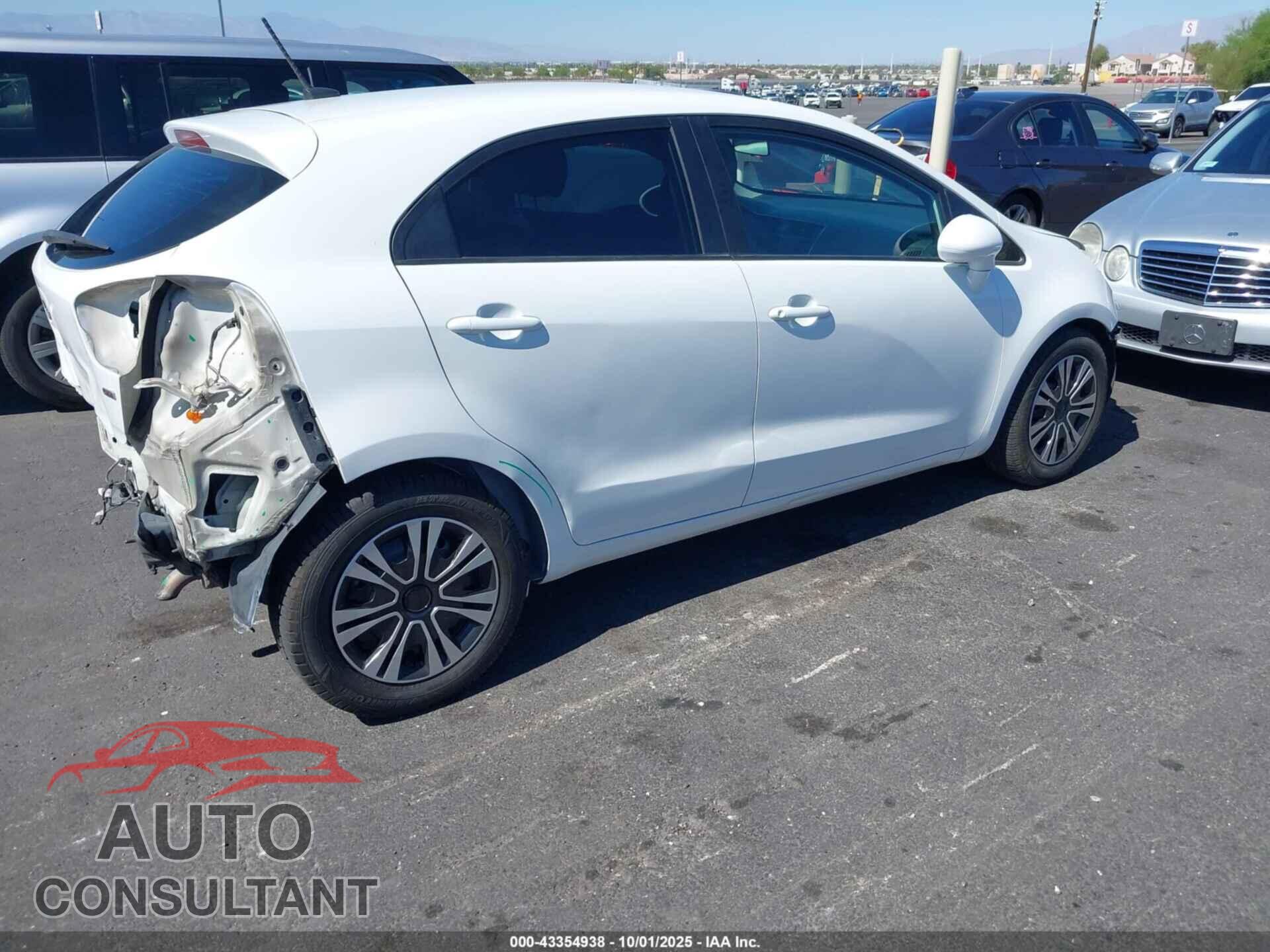 KIA RIO 2013 - KNADM5A36D6300444