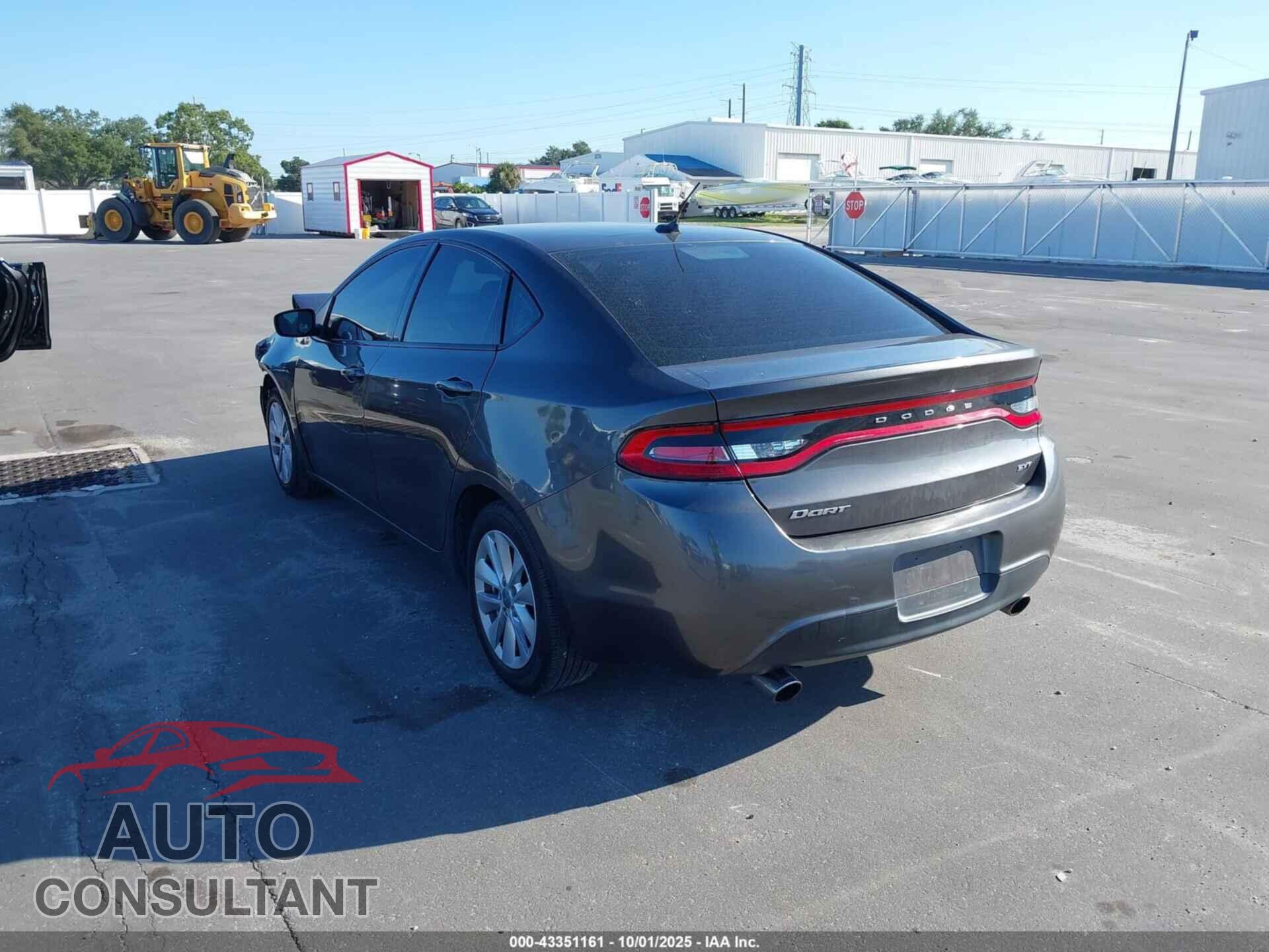 DODGE DART 2015 - 1C3CDFBB5FD265327