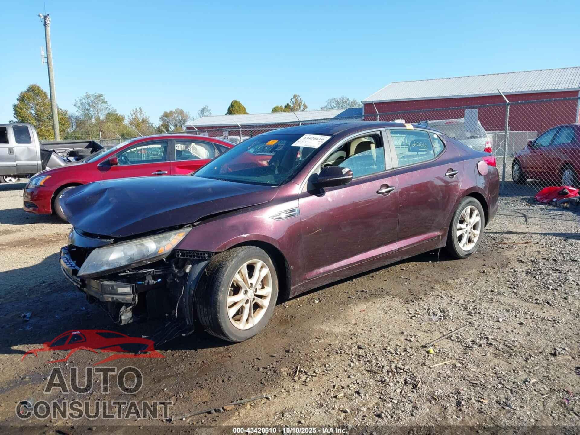 KIA OPTIMA 2013 - 5XXGN4A70DG240429