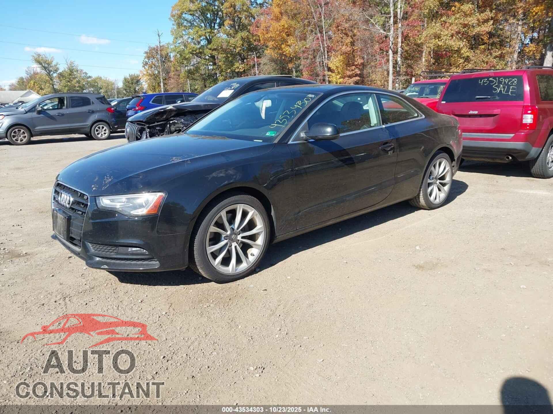 AUDI A5 2014 - WAURFAFR1EA015185