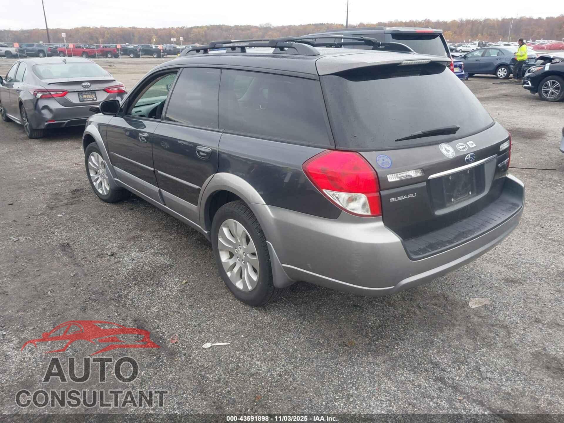 SUBARU OUTBACK 2009 - 4S4BP66C597324294