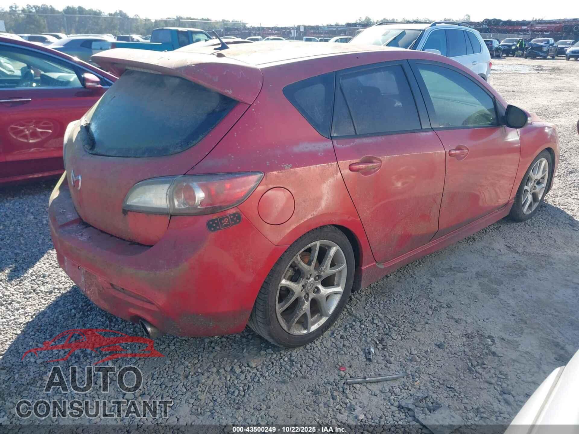 MAZDA MAZDASPEED3 2011 - JM1BL1K36B1427323