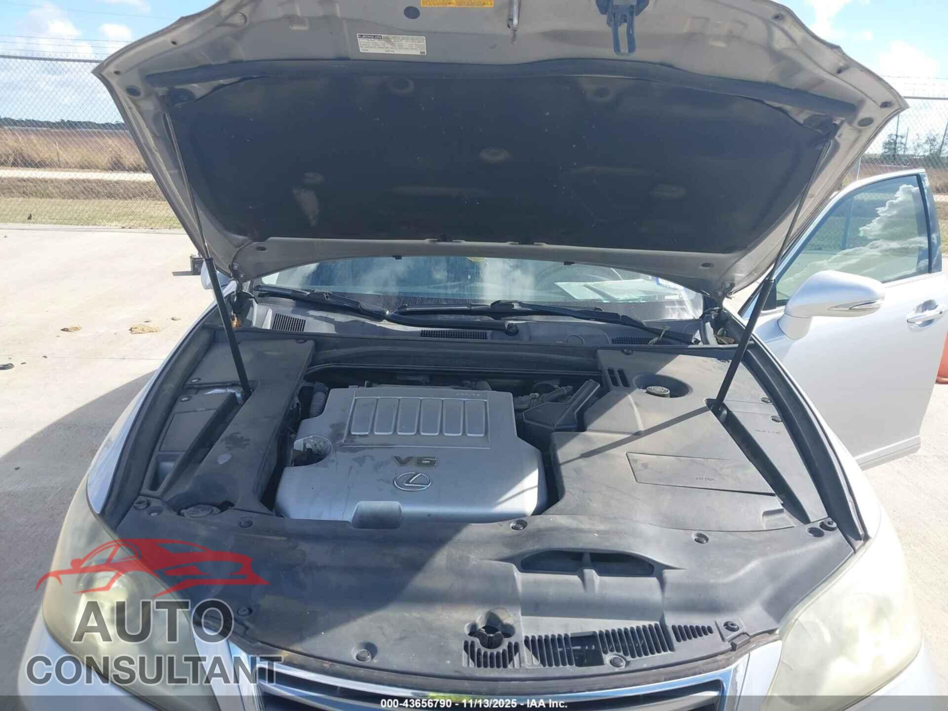LEXUS ES 350 2010 - JTHBK1EG2A2344402