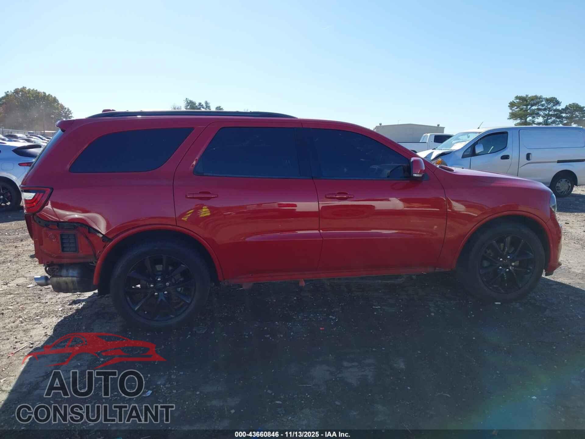 DODGE DURANGO 2017 - 1C4SDHCTXHC774784