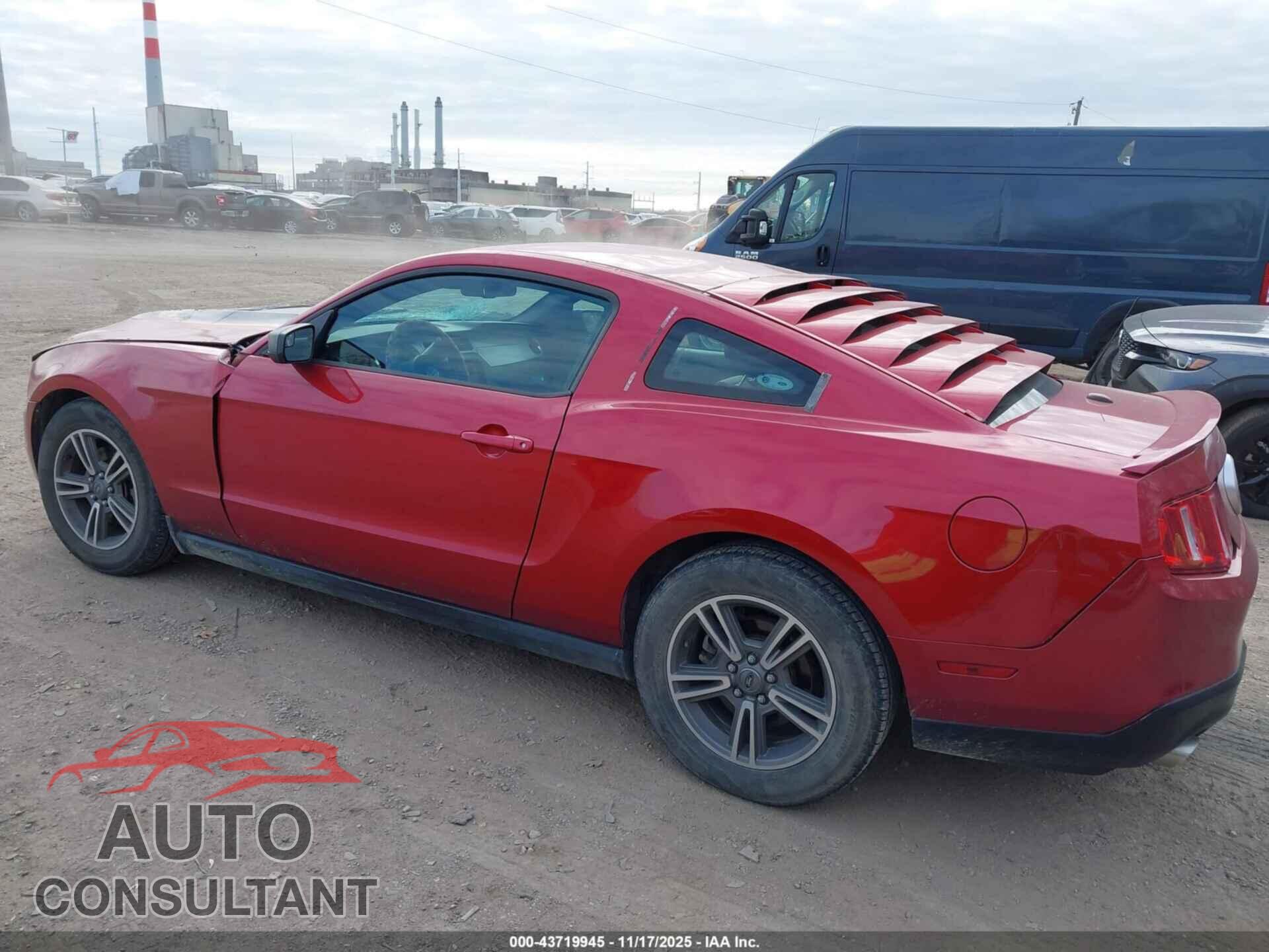 FORD MUSTANG 2012 - 1ZVBP8AM3C5209371