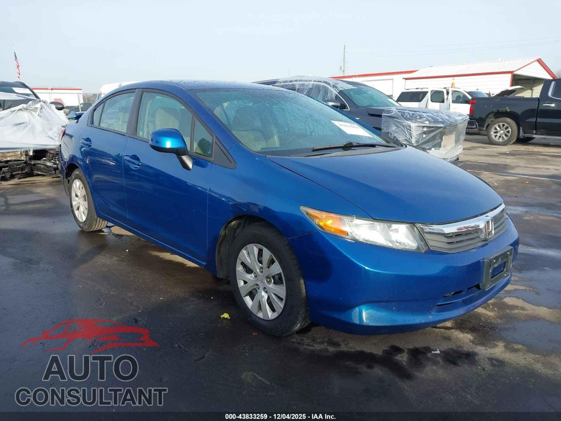 HONDA CIVIC 2012 - 2HGFB2F55CH533367