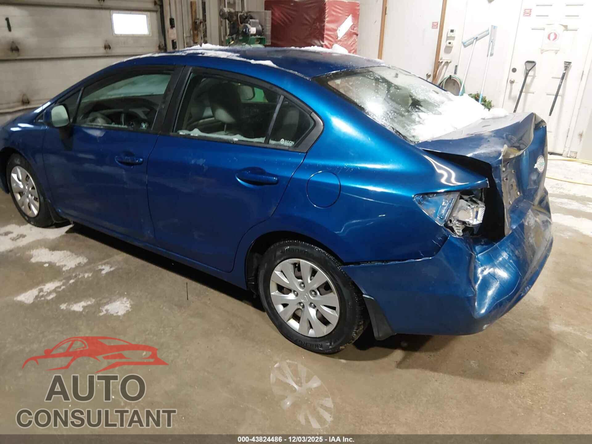 HONDA CIVIC 2012 - 19XFB2F54CE042170