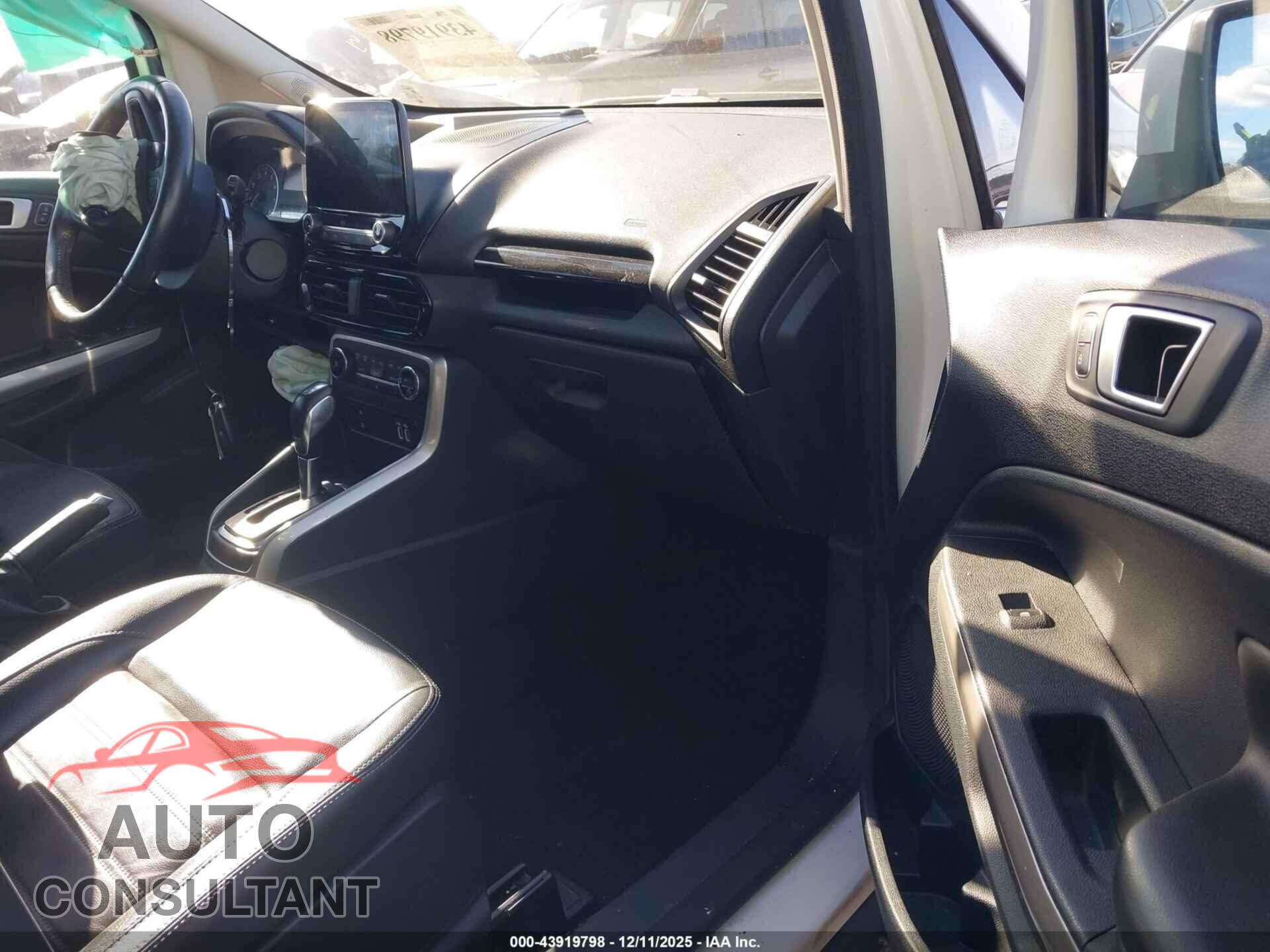 FORD ECOSPORT 2019 - MAJ6S3KL0KC281771