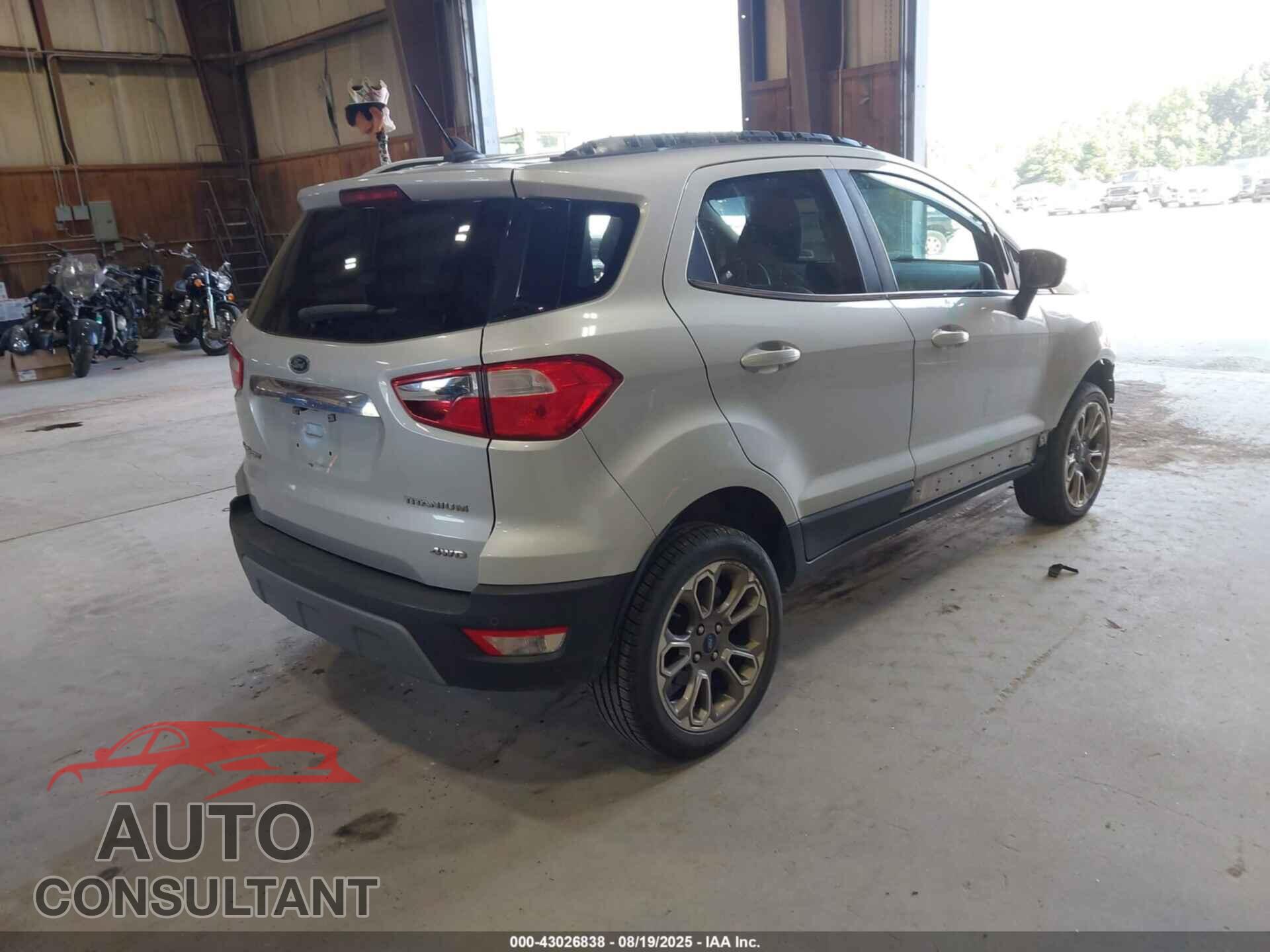 FORD ECOSPORT 2019 - MAJ6S3KL8KC260294