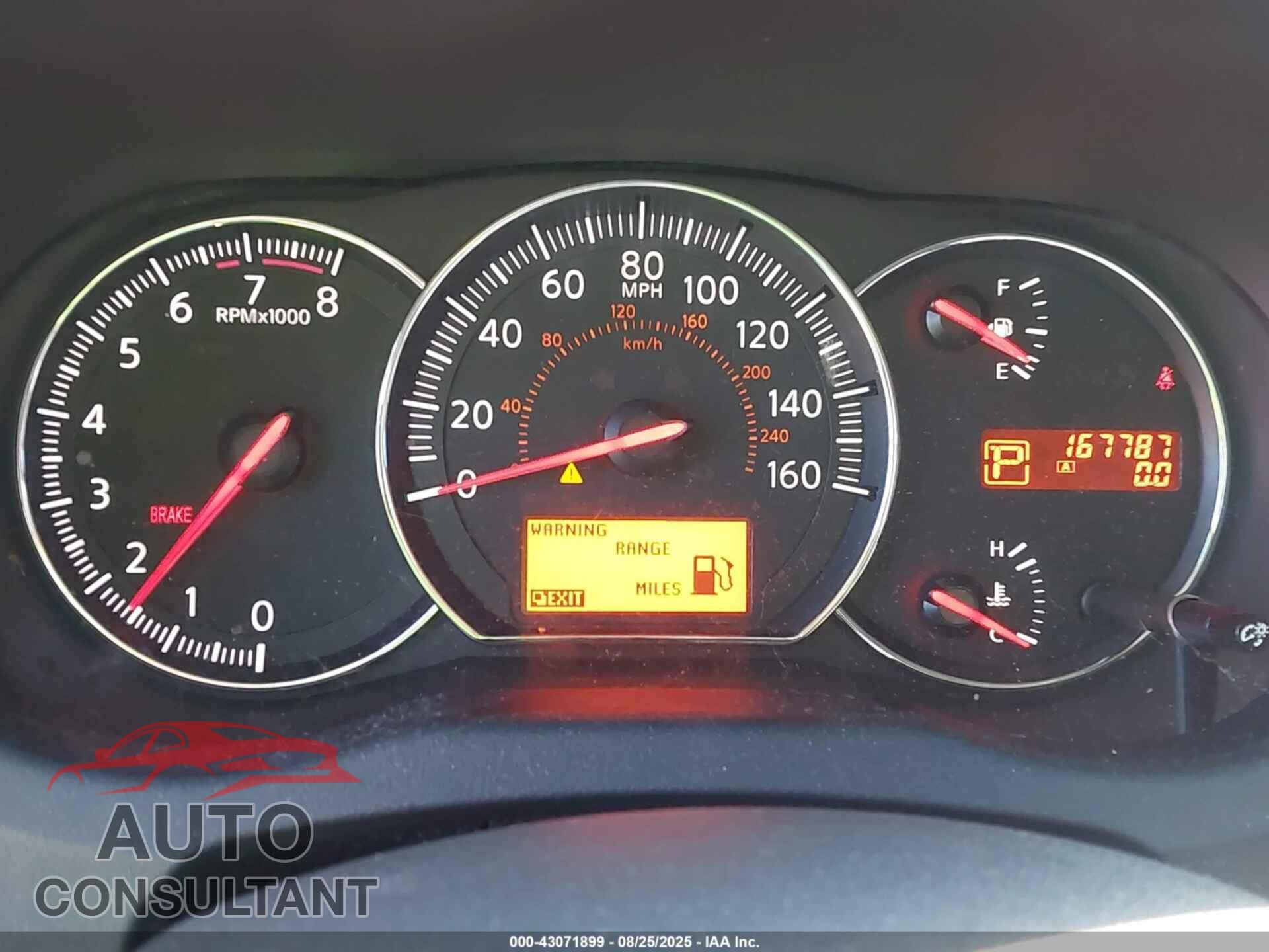 NISSAN MAXIMA 2011 - 1N4AA5AP3BC809249