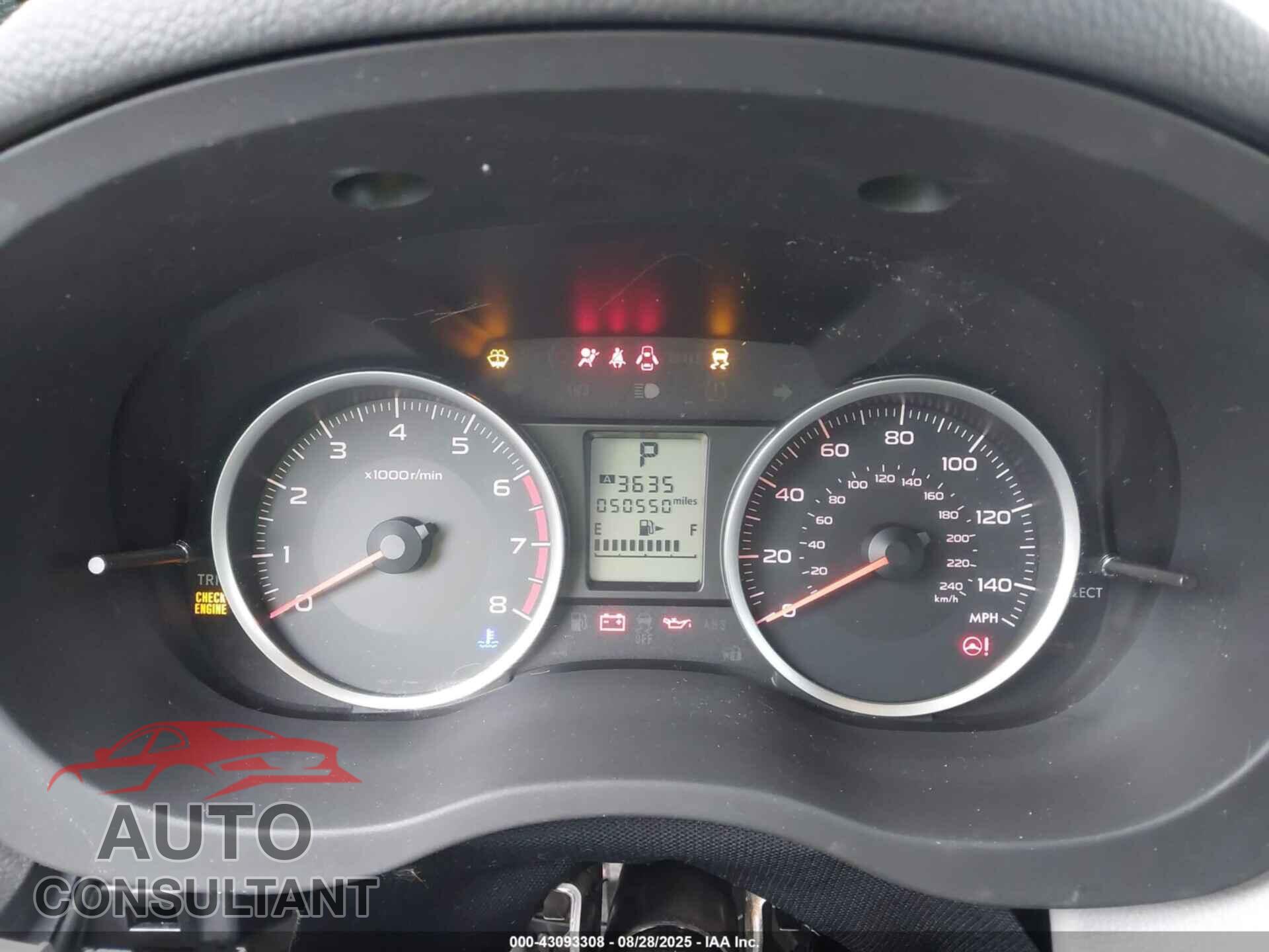SUBARU FORESTER 2018 - JF2SJABC8JH614513