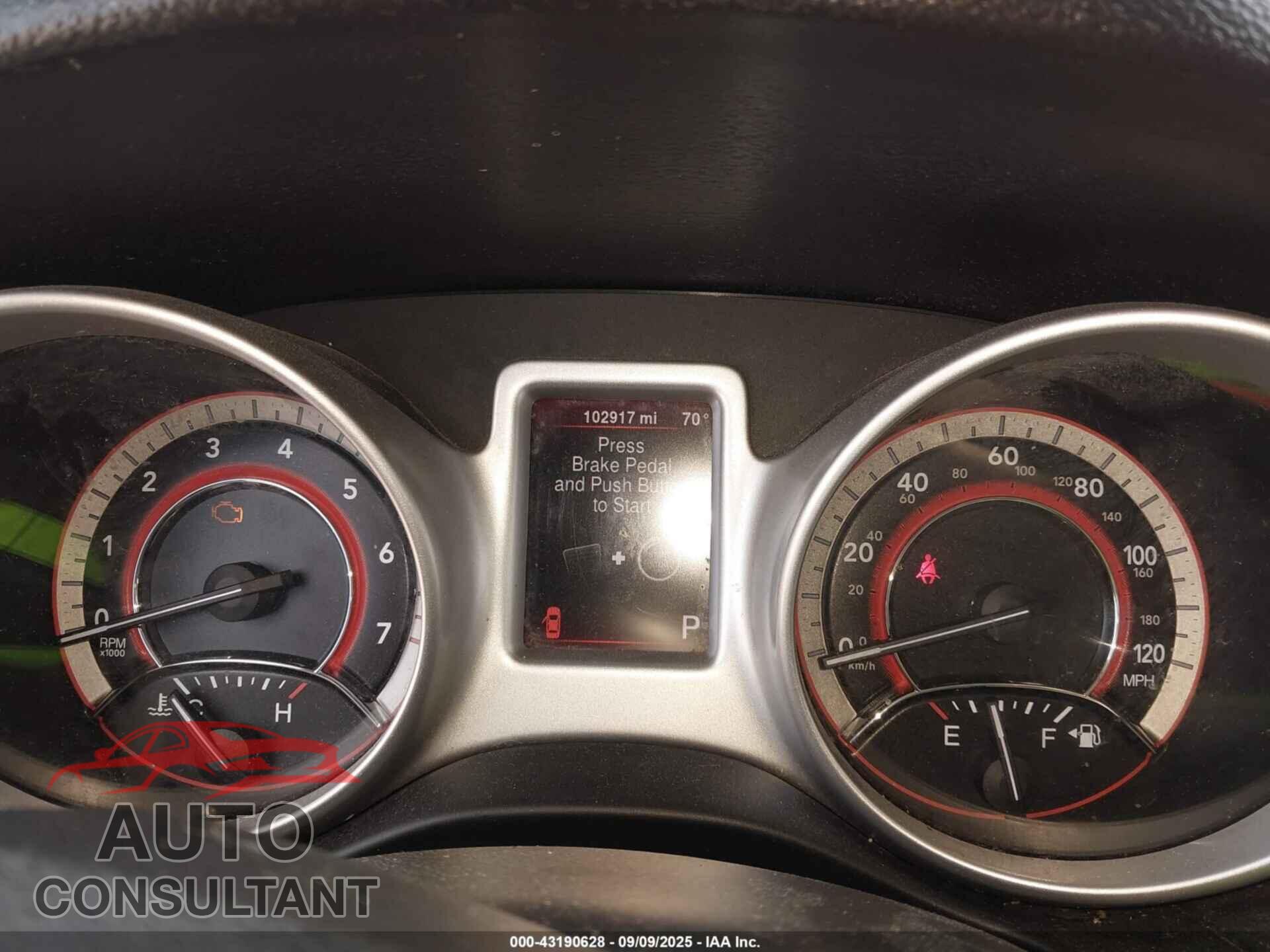 DODGE JOURNEY 2015 - 3C4PDCAB8FT631725