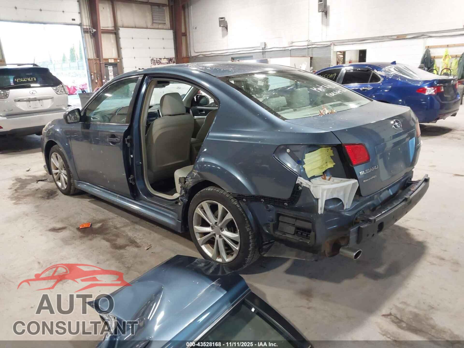 SUBARU LEGACY 2013 - 4S3BMBC60D3048367
