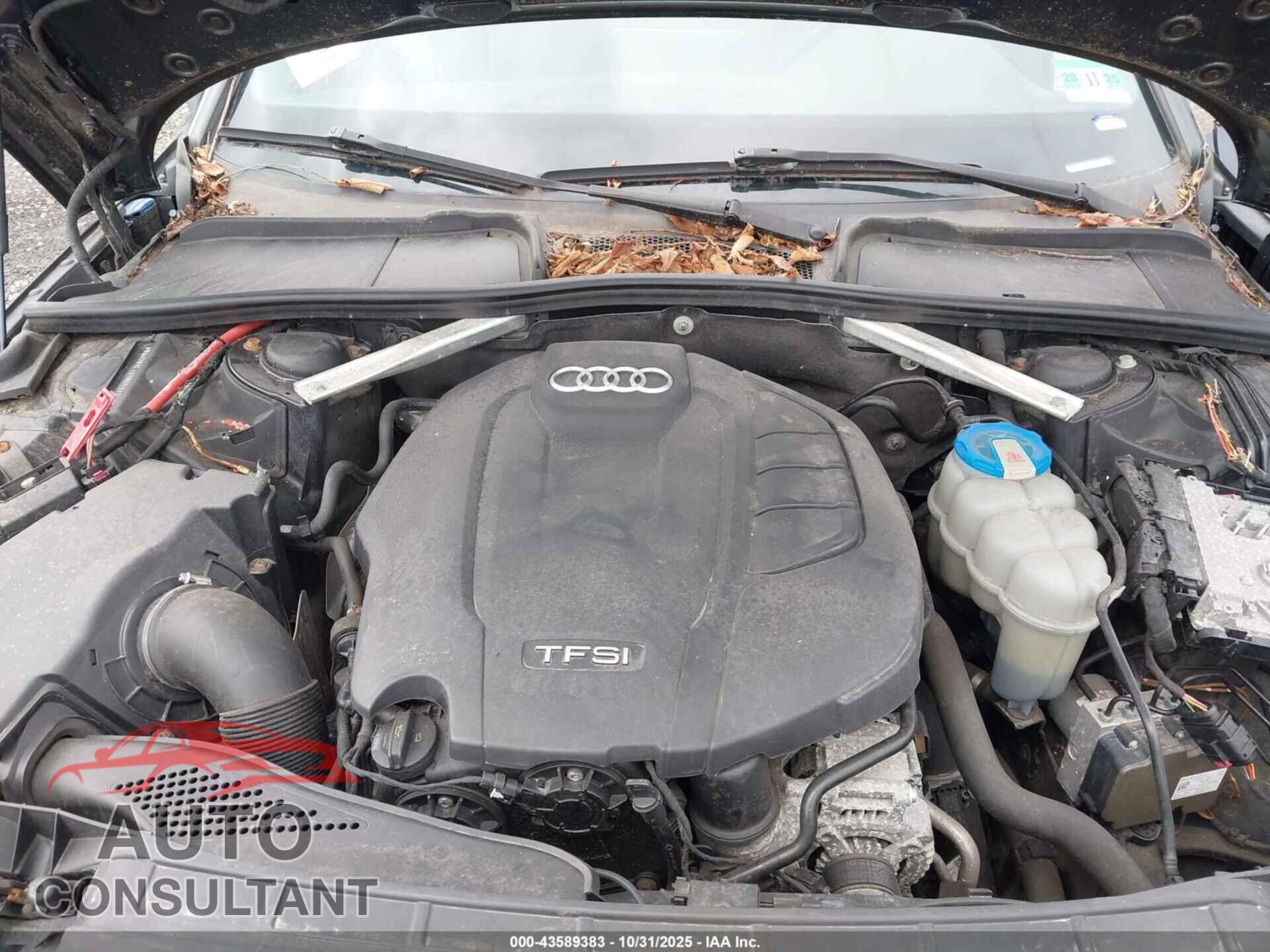 AUDI A4 2017 - WAUDNAF48HN058713