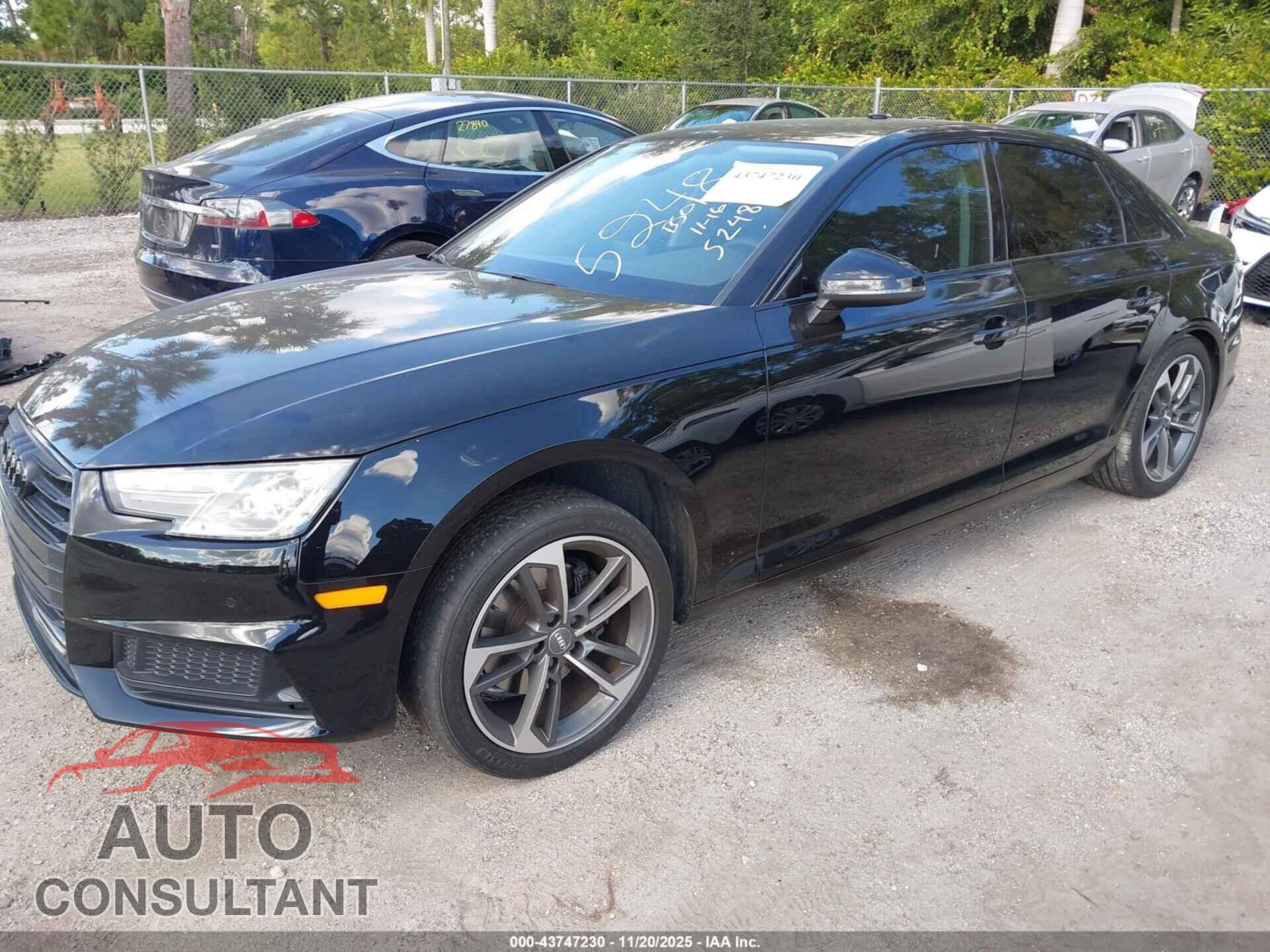 AUDI A4 2019 - WAUGMAF42KN015248