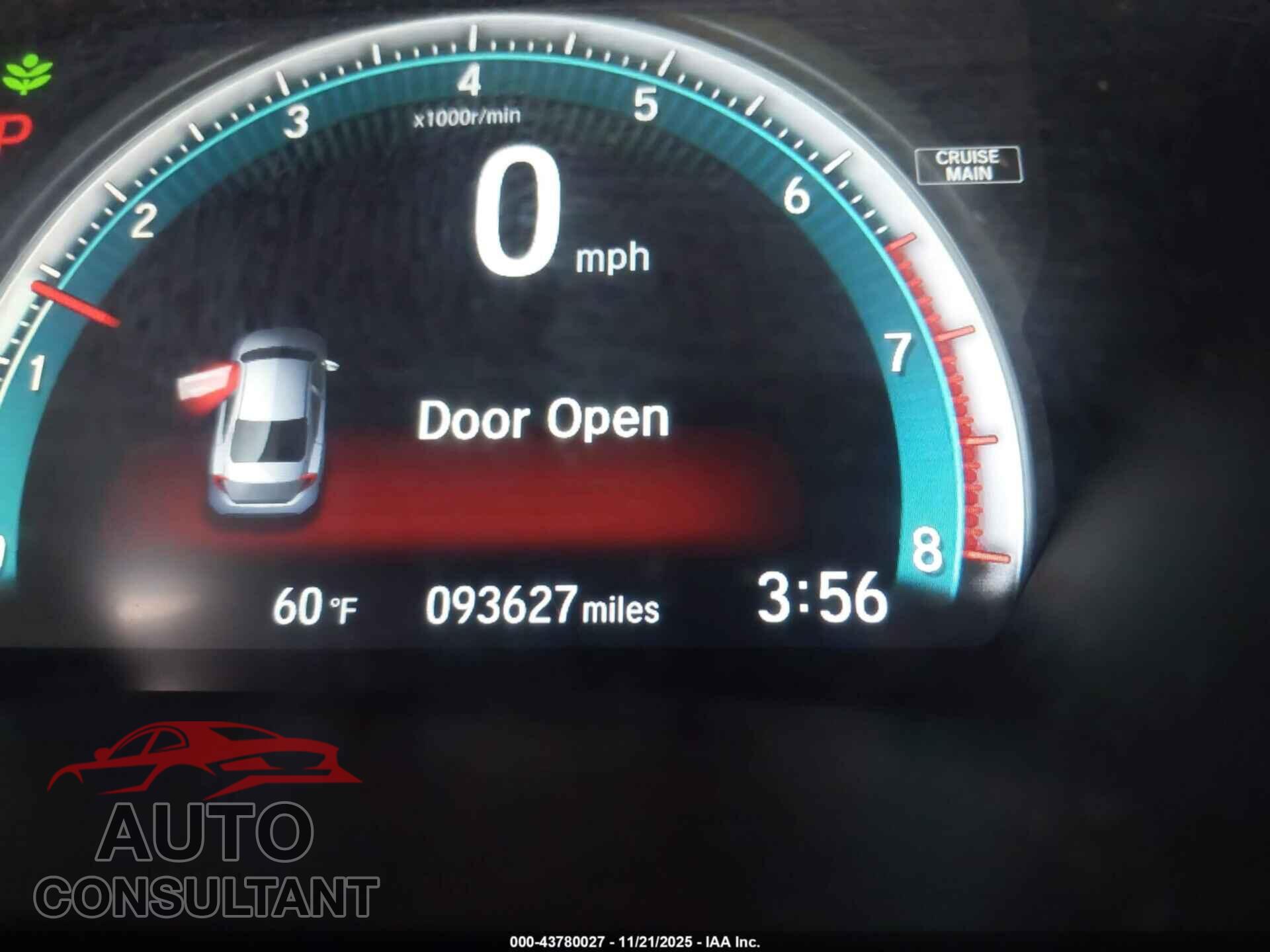 HONDA CIVIC 2017 - 19XFC1F38HE212351