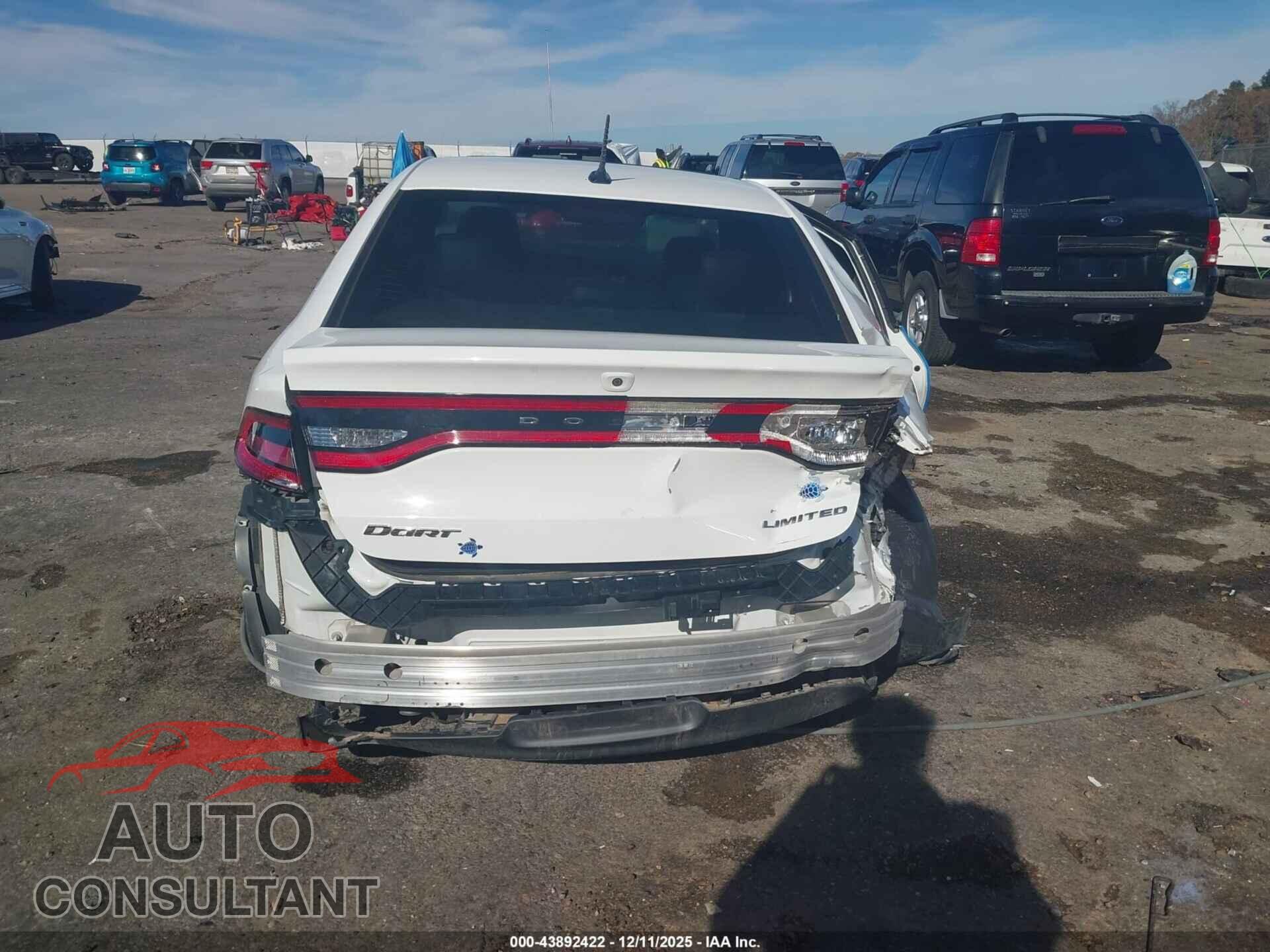 DODGE DART 2013 - 1C3CDFCA9DD324981