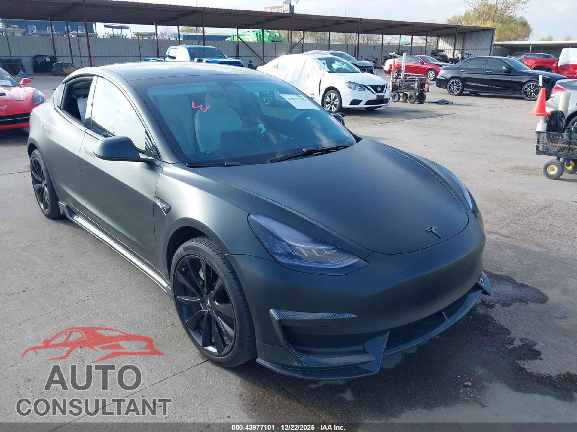 TESLA MODEL 3 2019 - 5YJ3E1EB5KF365924