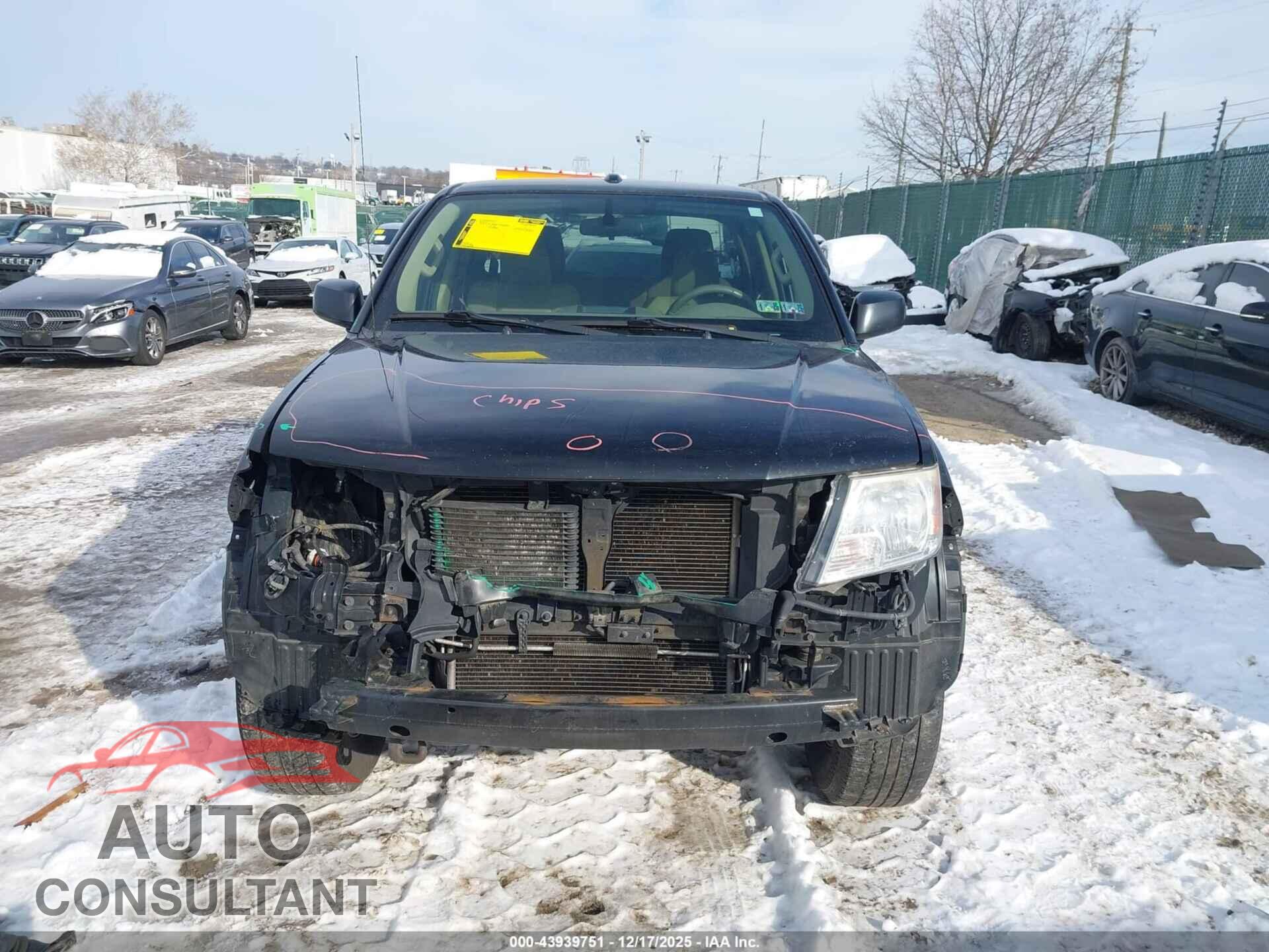 NISSAN FRONTIER 2013 - 1N6AD0EV5DN725435