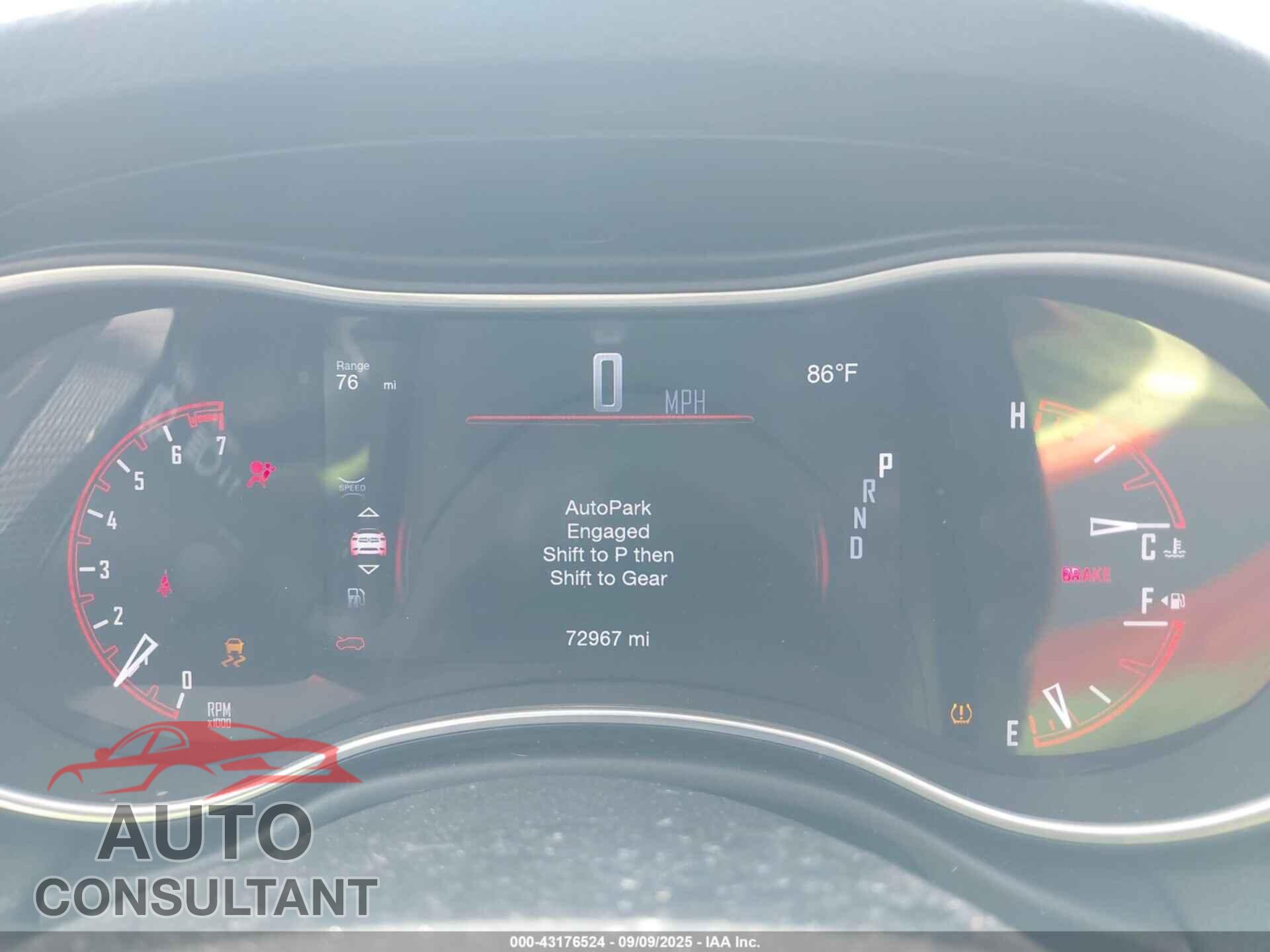 DODGE DURANGO 2019 - 1C4RDJAG3KC755352