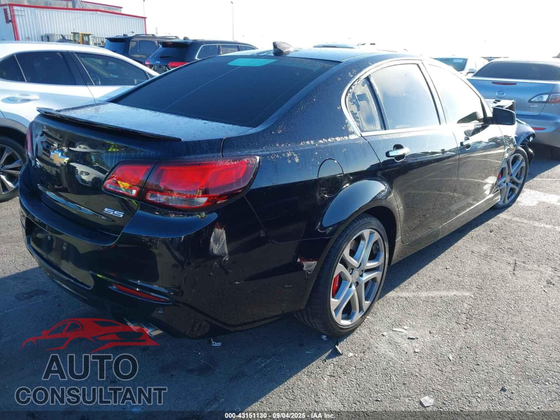 CHEVROLET SS 2016 - 6G3F25RW0GL215348