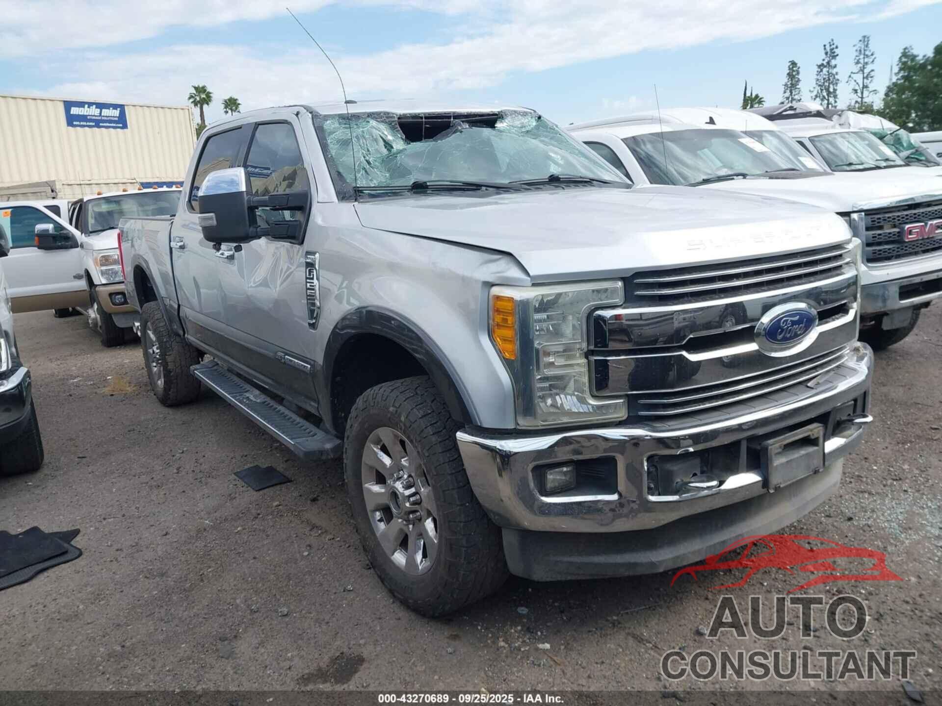 FORD F-250 2017 - 1FT7W2BT5HEC02069